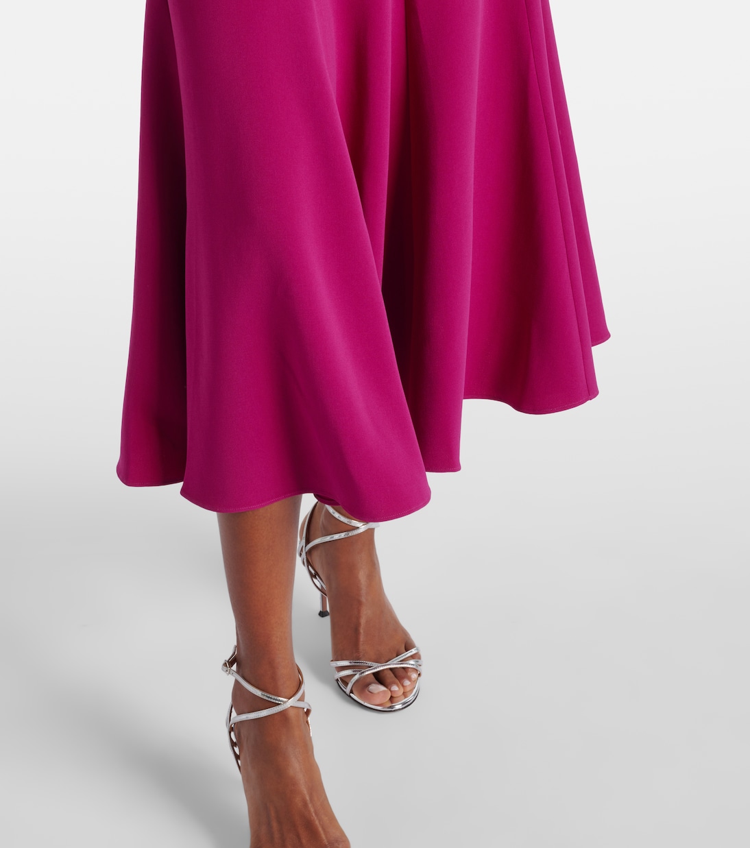 Verziertes Midikleid aus Cady | Roland Mouret