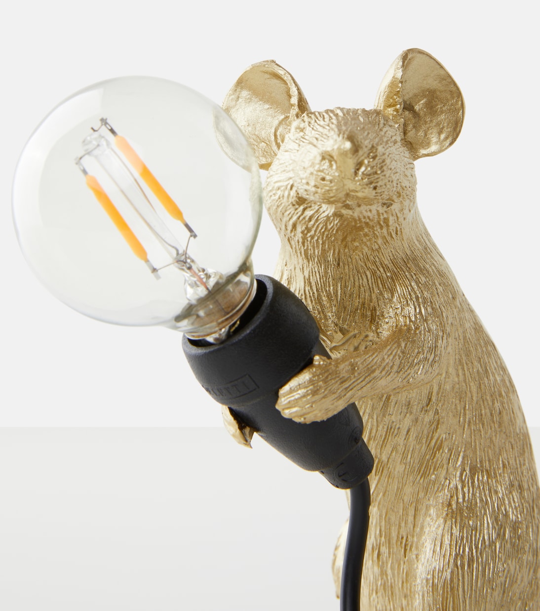 Lampe d’appoint Mouse par Marcantonio Raimondi Malerba, prises EU et USB | Seletti