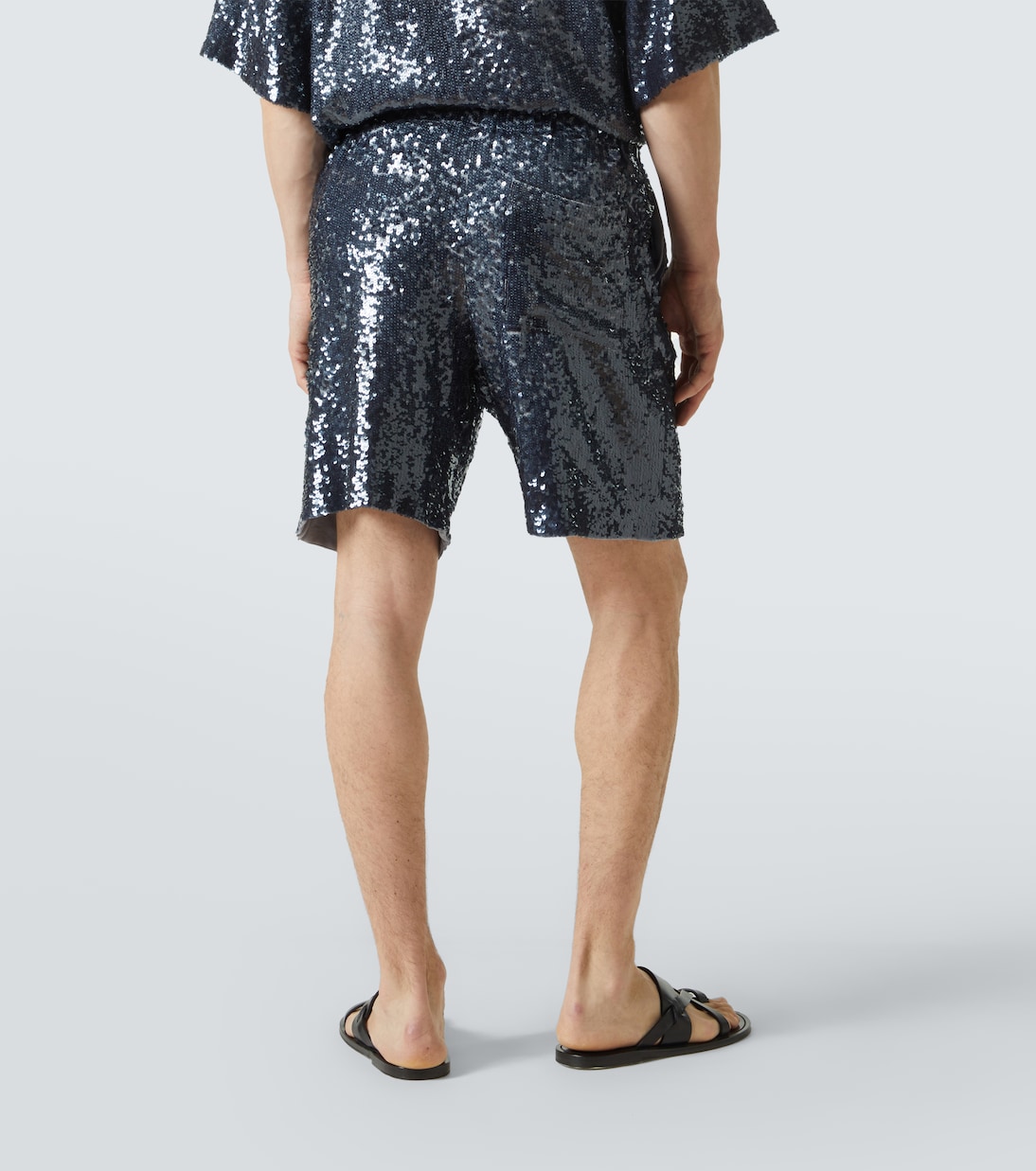 Bermuda-Shorts mit Pailletten | Dries Van Noten