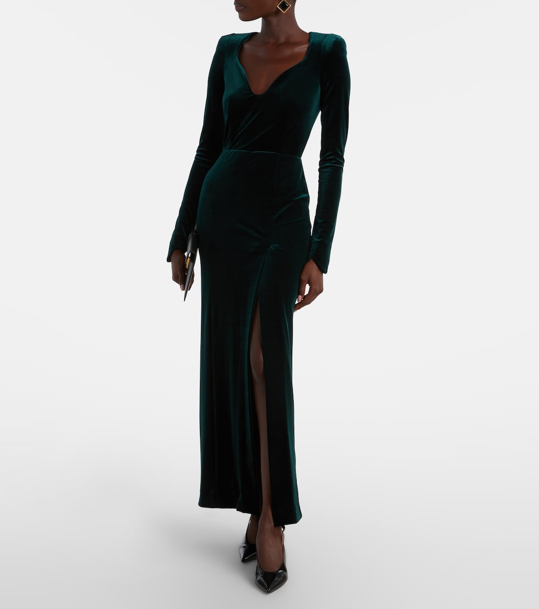 Vanitas velvet gown | Galvan