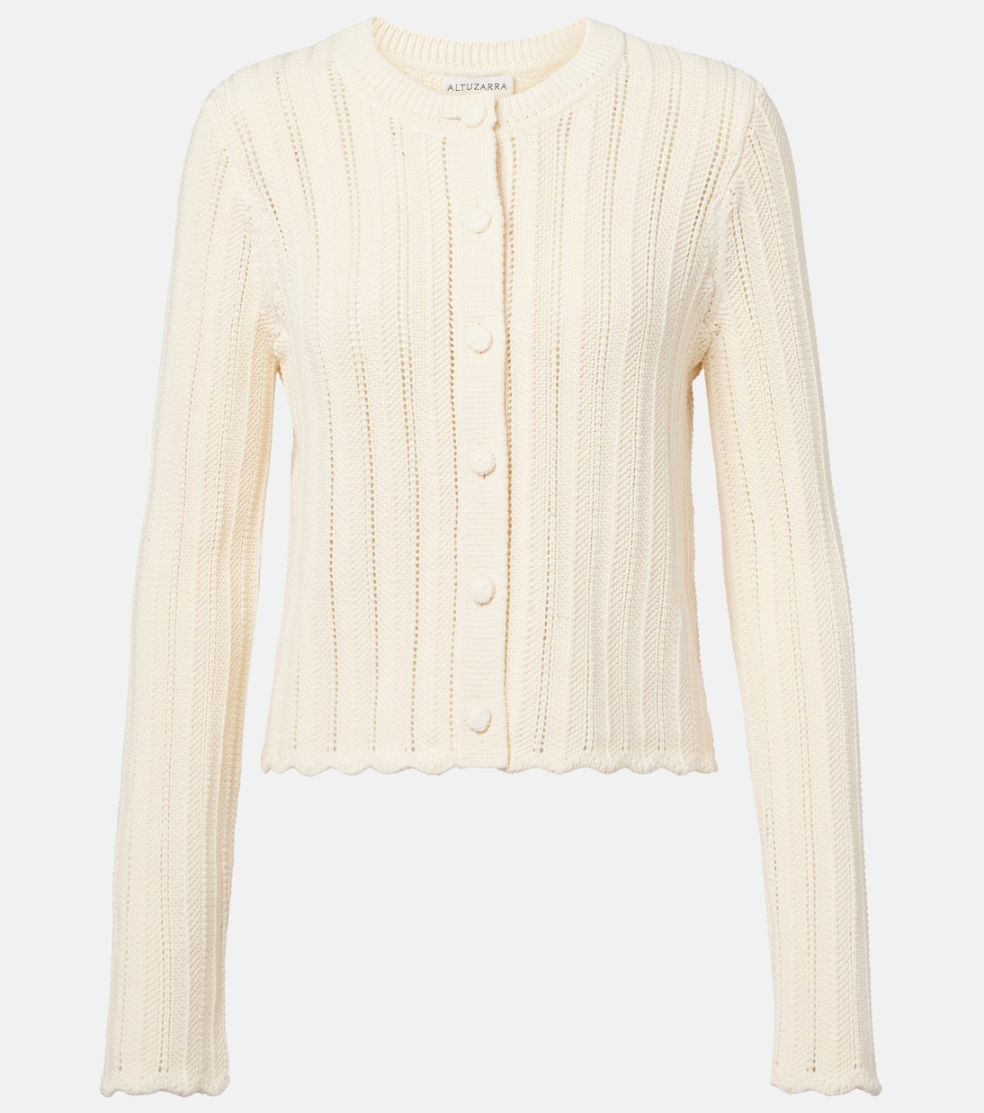 Cardigan Mariette aus Pointelle-Strick | Altuzarra