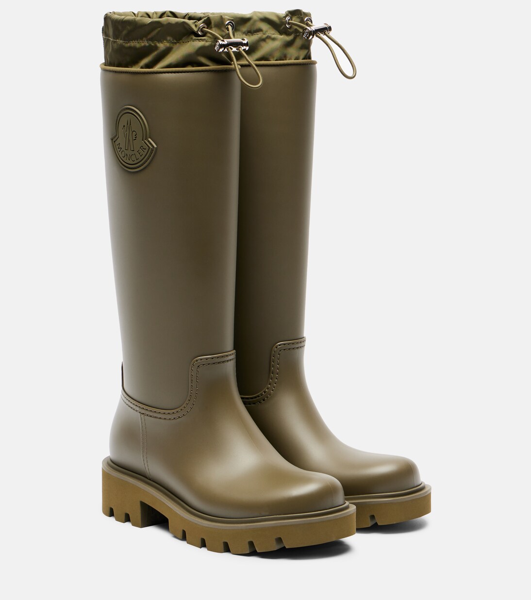 Kickstream logo rain boots | Moncler