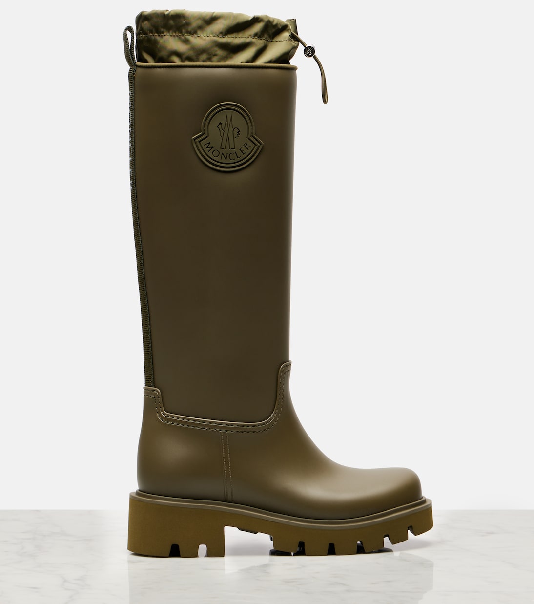 Kickstream logo rain boots | Moncler