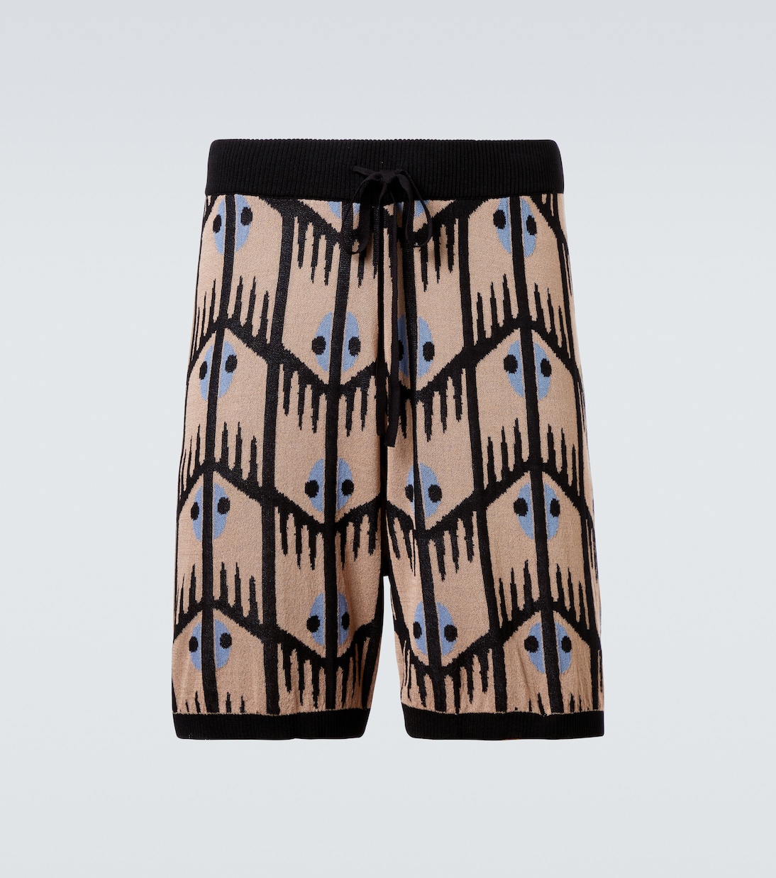 Jacquard shorts | Commas