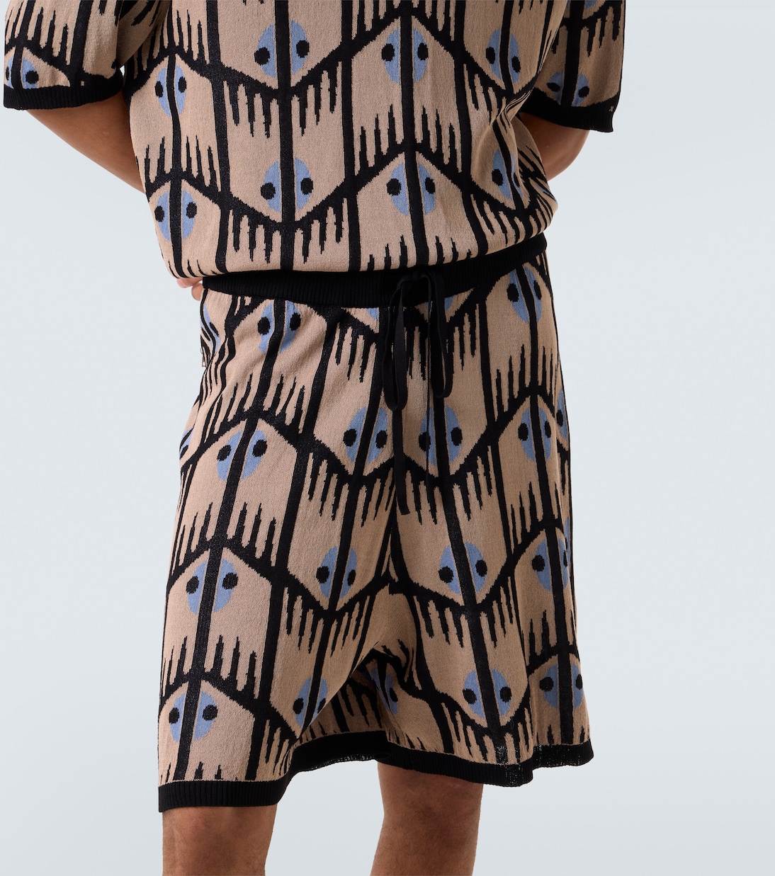 Jacquard shorts | Commas