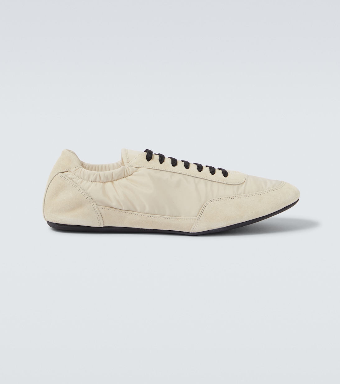 Collapse Re-Nylon and suede sneakers | Prada