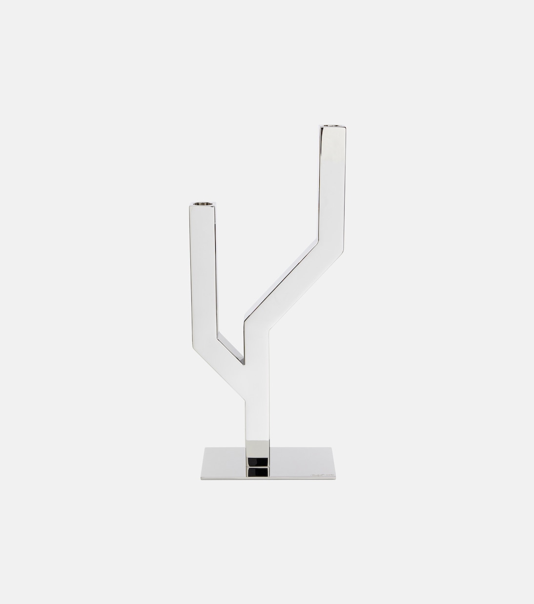 Arborescence stainless steel candle holder | Christofle