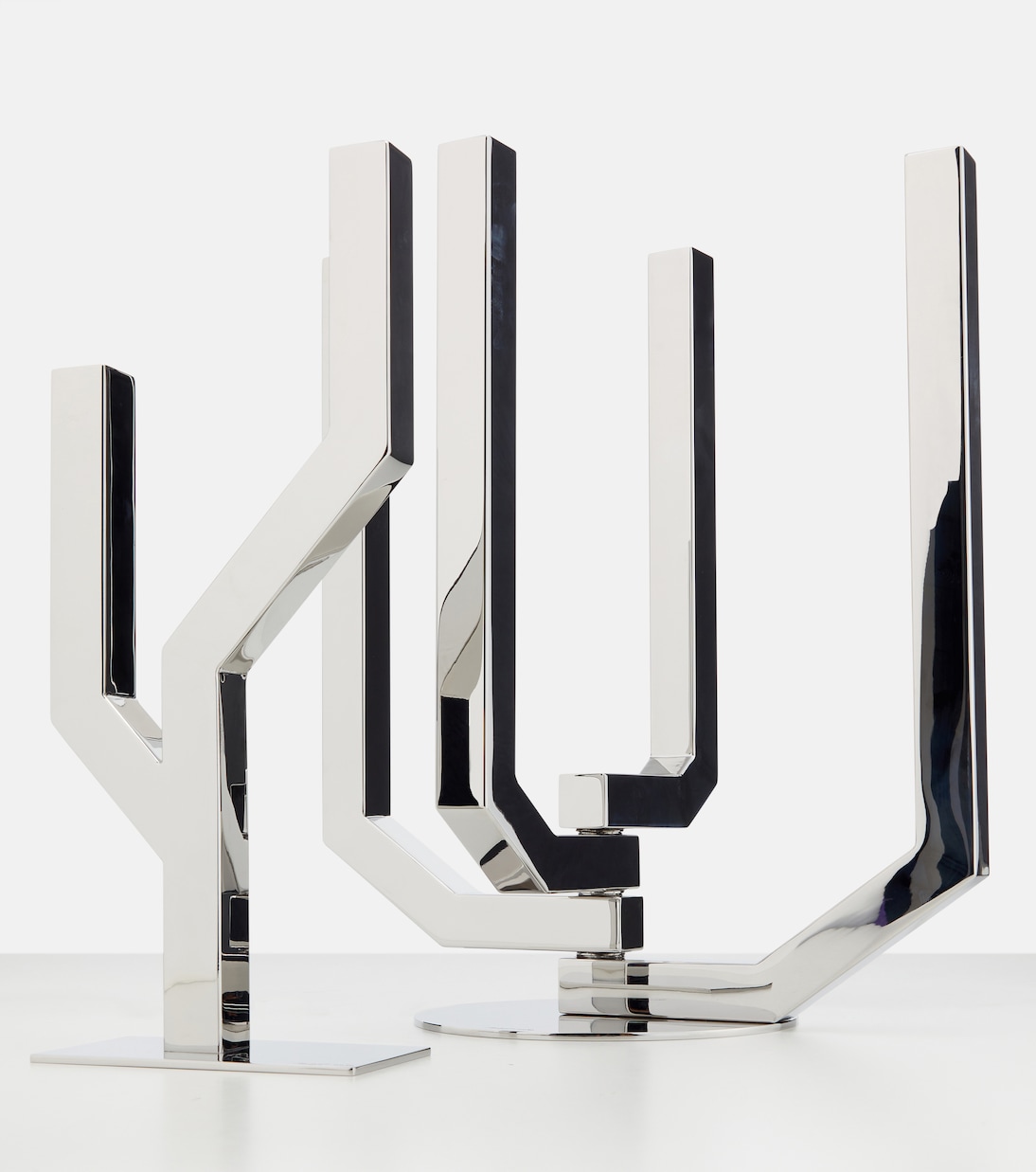 Arborescence stainless steel candle holder | Christofle