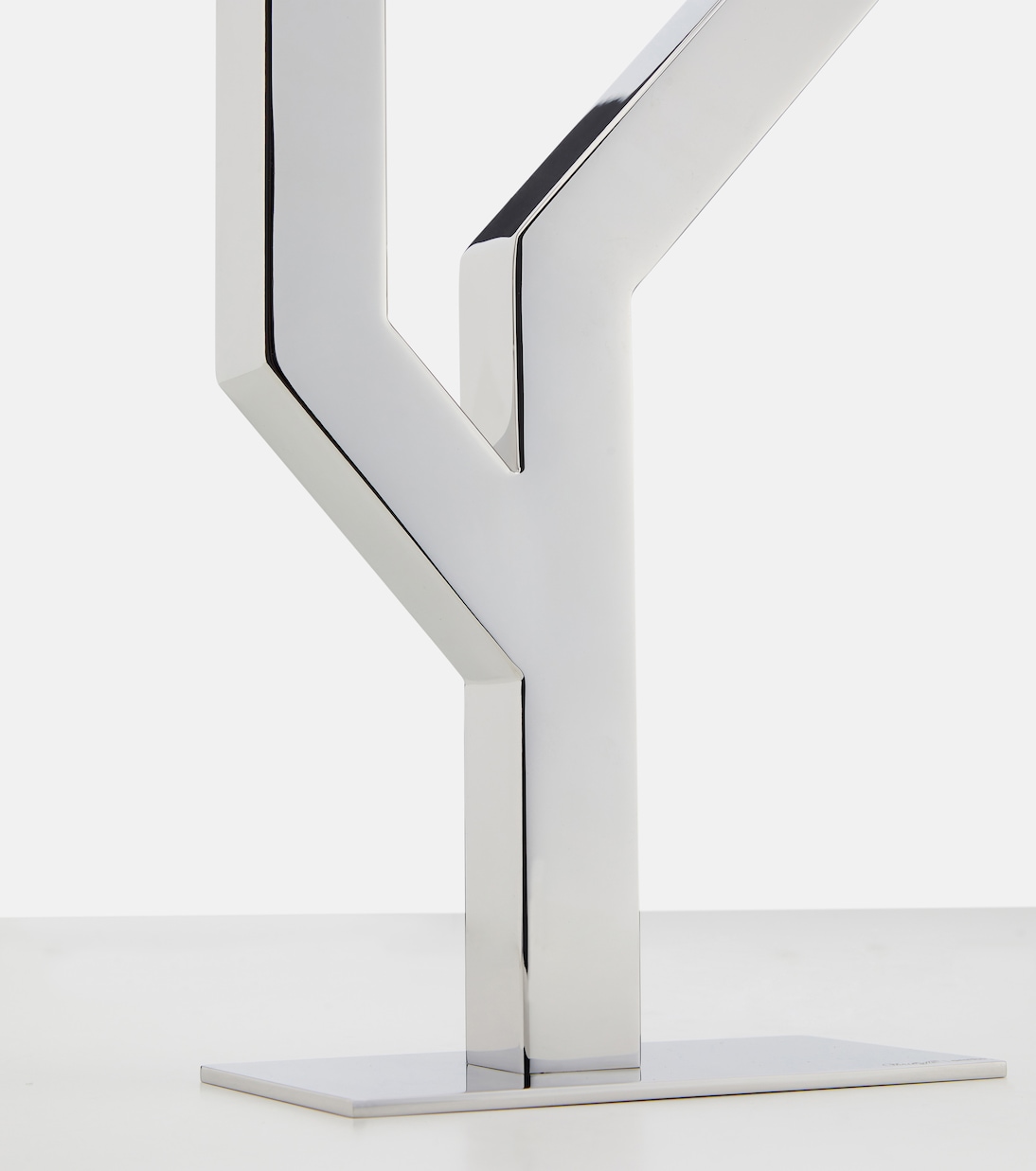 Arborescence stainless steel candle holder | Christofle