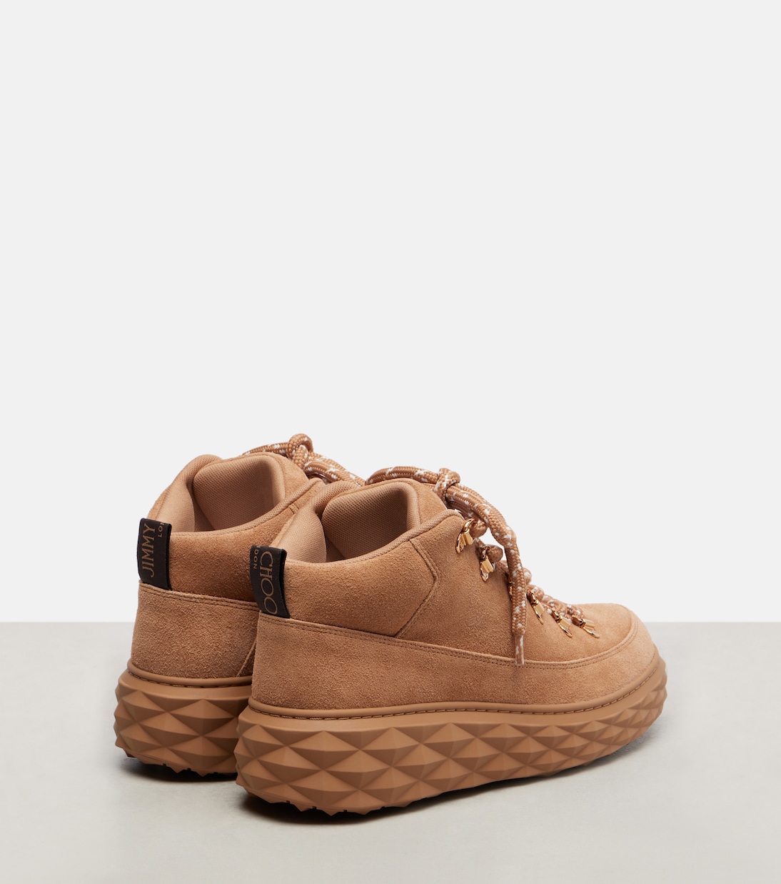 Diamond Maxi Hike F platform ankle boots  | Jimmy Choo