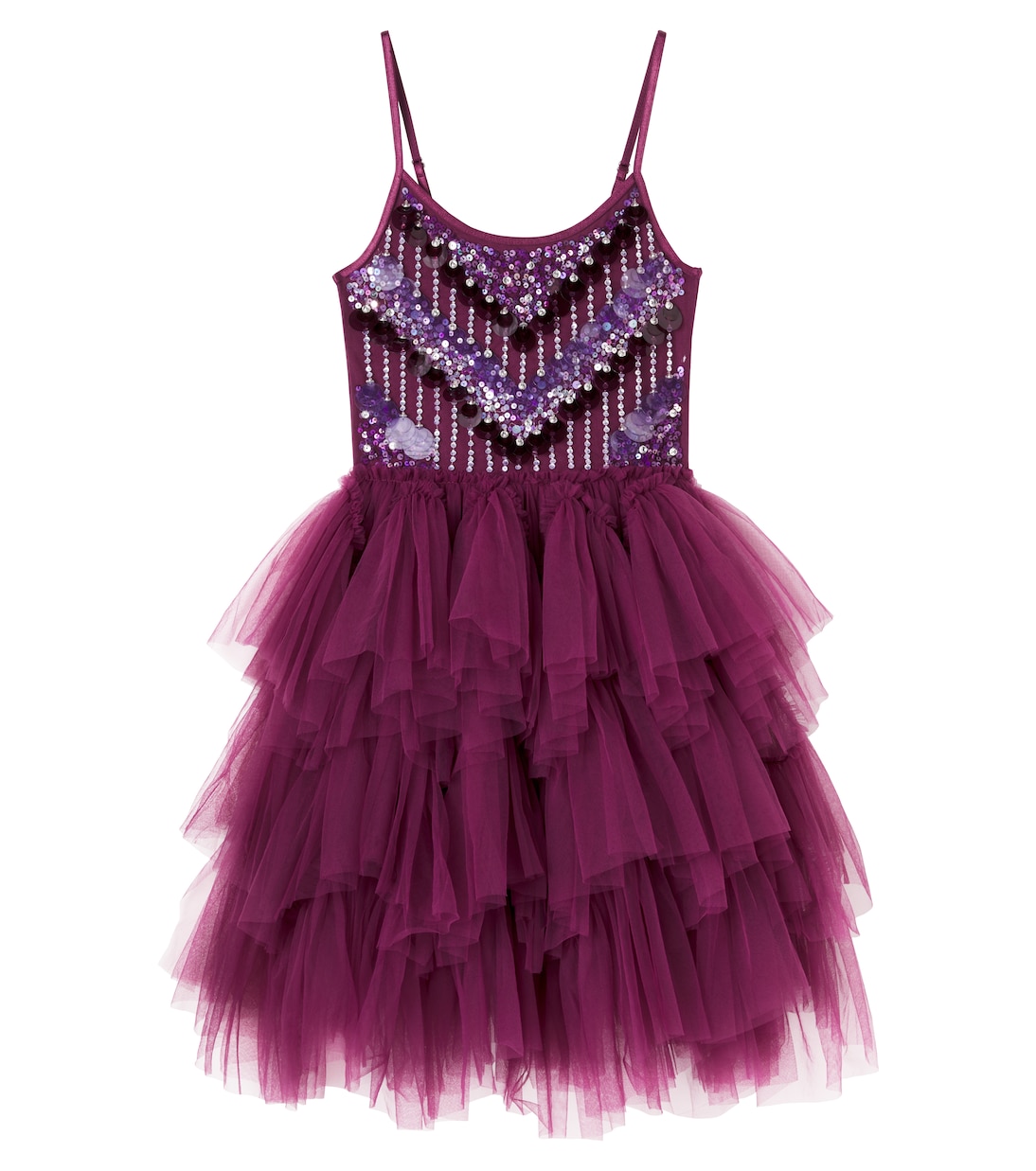 Vestido Royal Debut de tul con lentejuelas | Tutu Du Monde