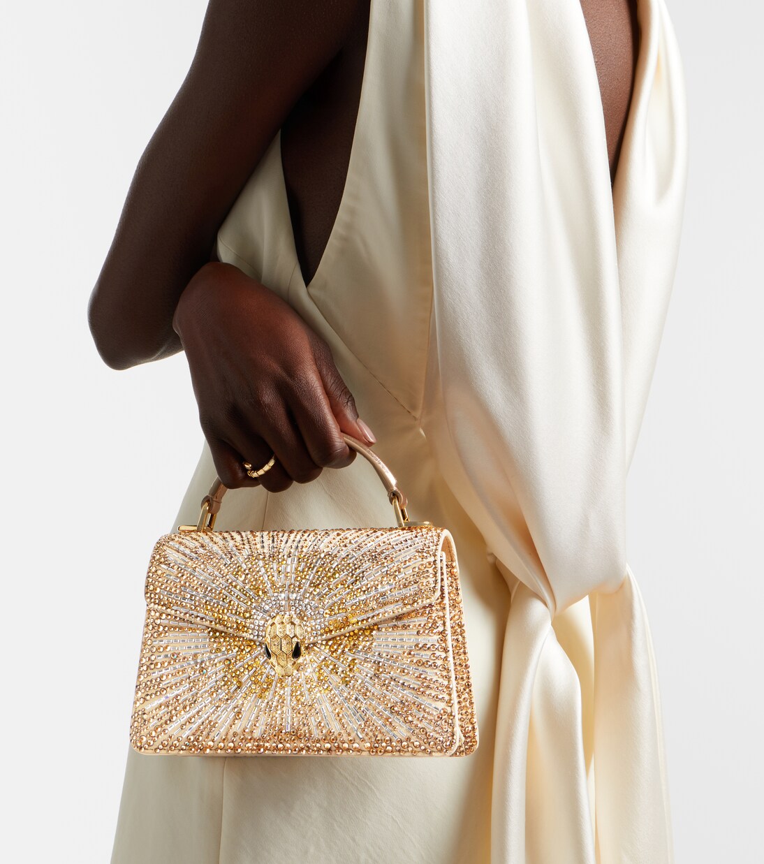 Serpenti Forever Mini top-handle bag | Bvlgari