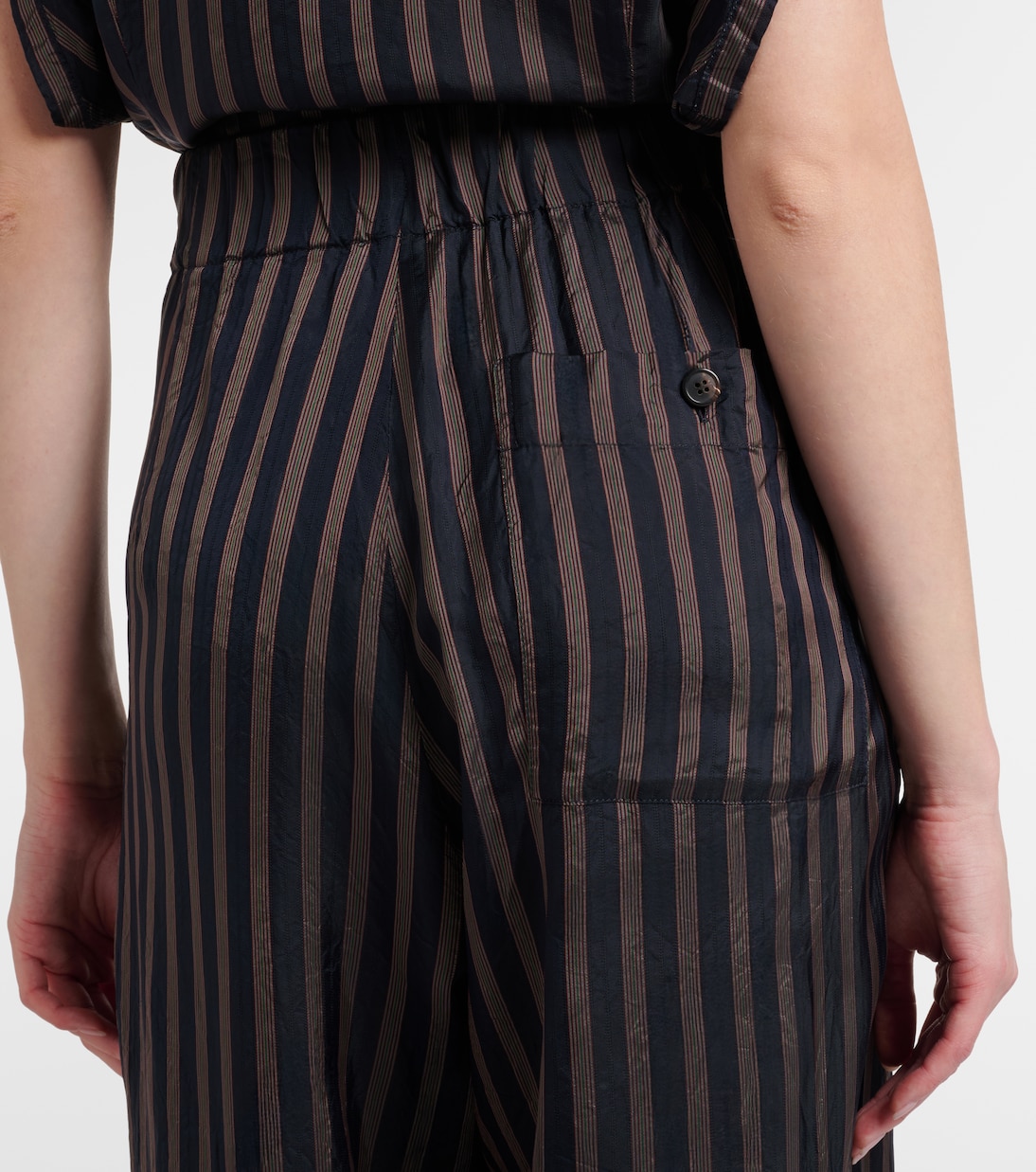 Pantalon ample rayé | Dries Van Noten