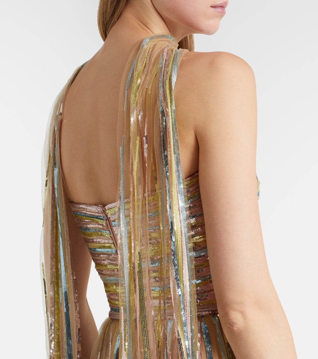 Robe mit Pailletten | Elie Saab