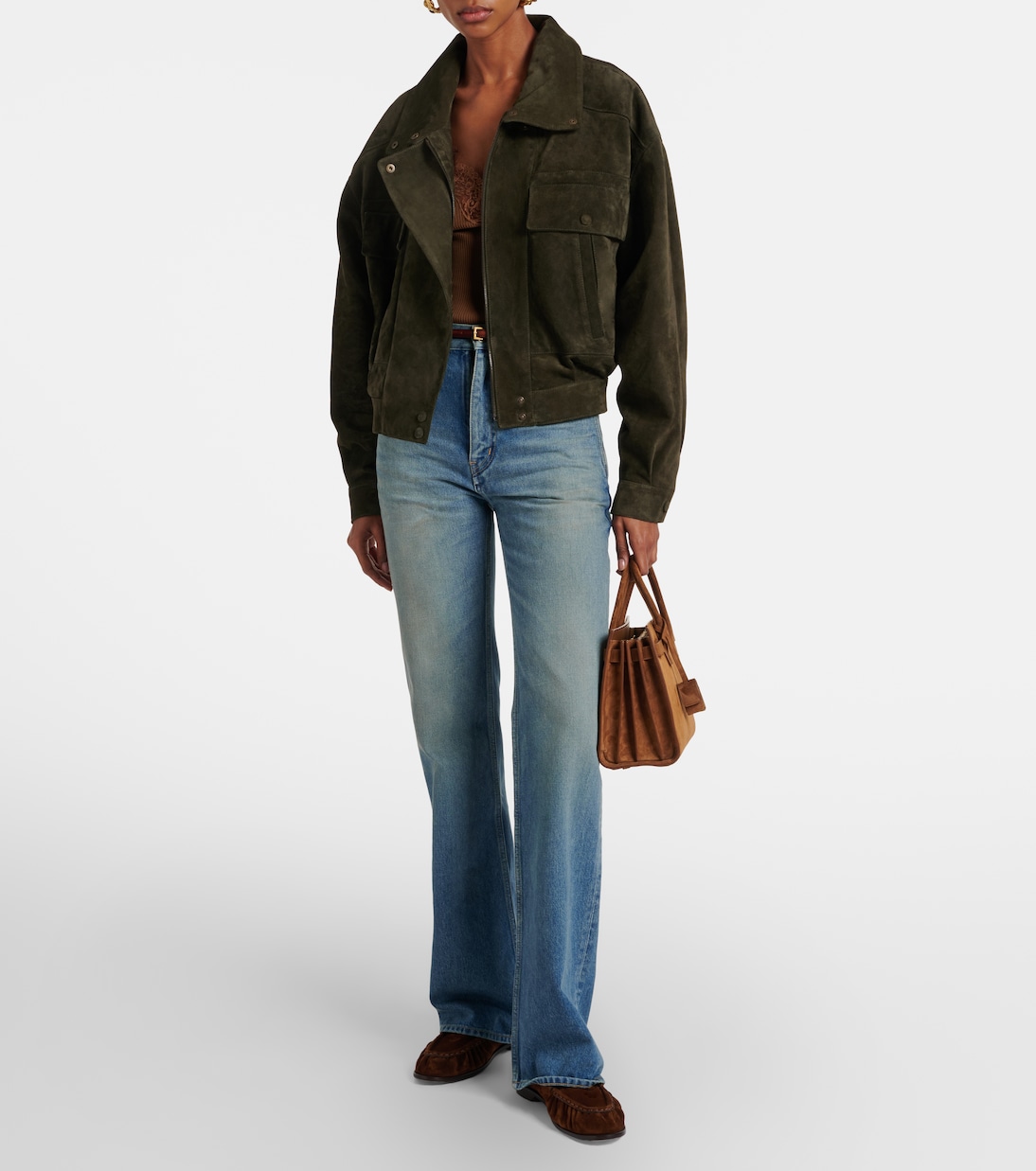 Veste en daim | Saint Laurent