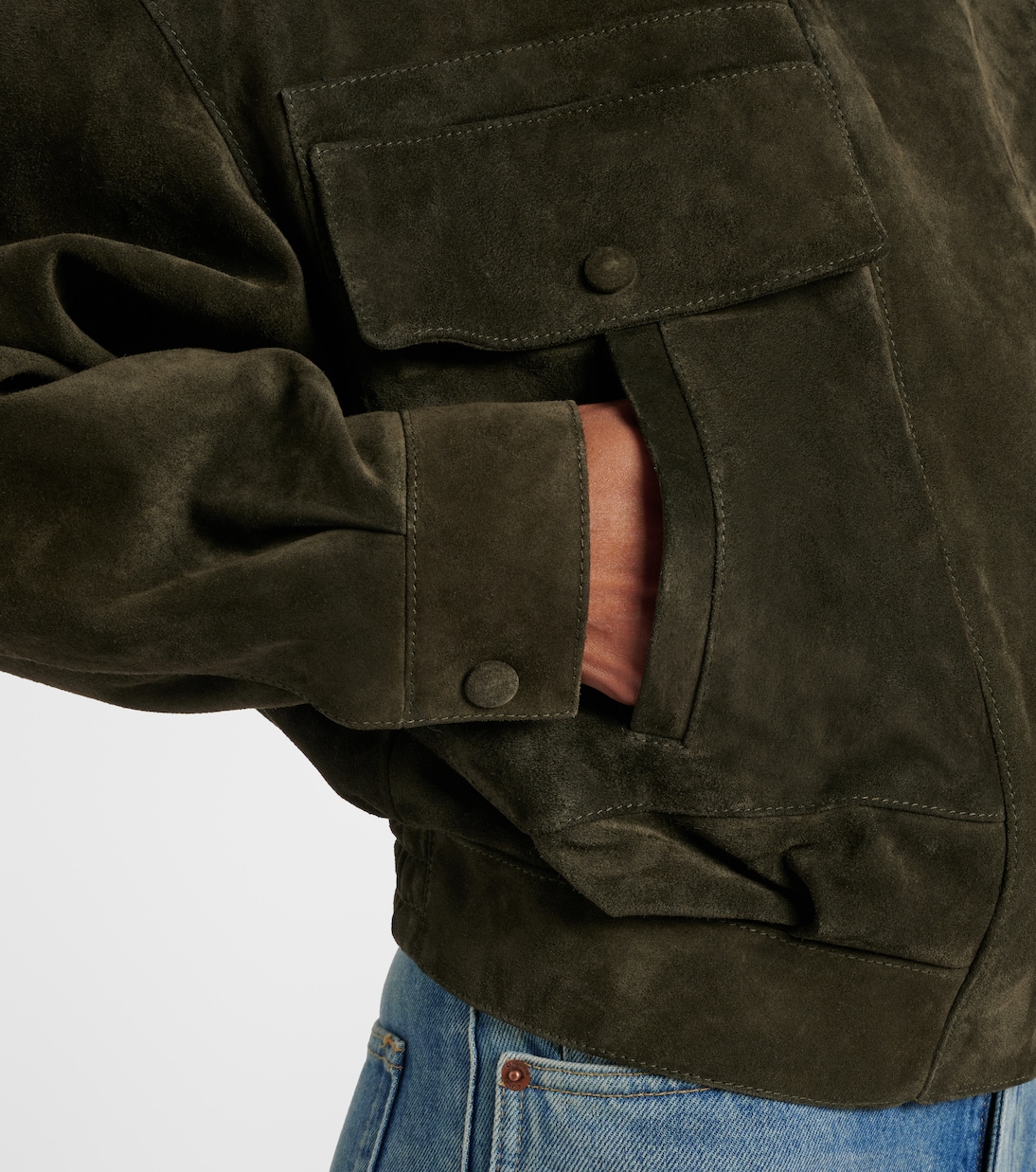 Veste en daim | Saint Laurent