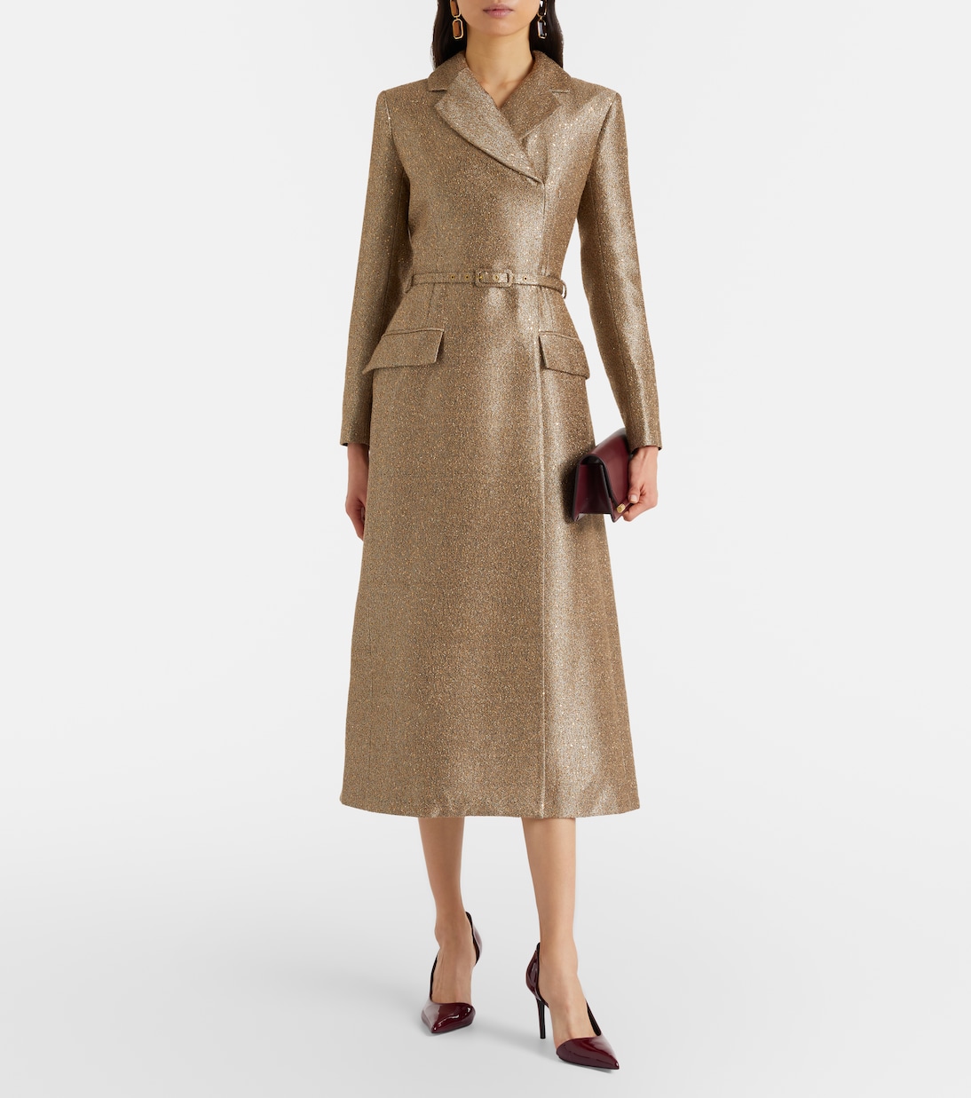 Midikleid Kalonice mit Pailletten | Emilia Wickstead