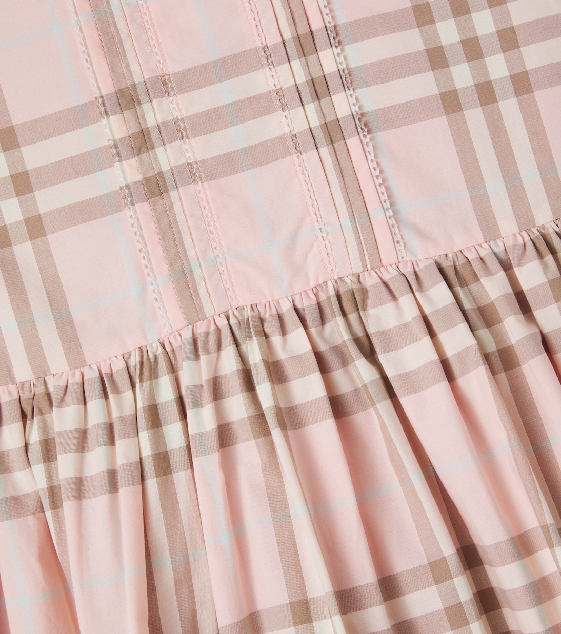 Kleid Burberry Check aus Baumwolle | Burberry Kids