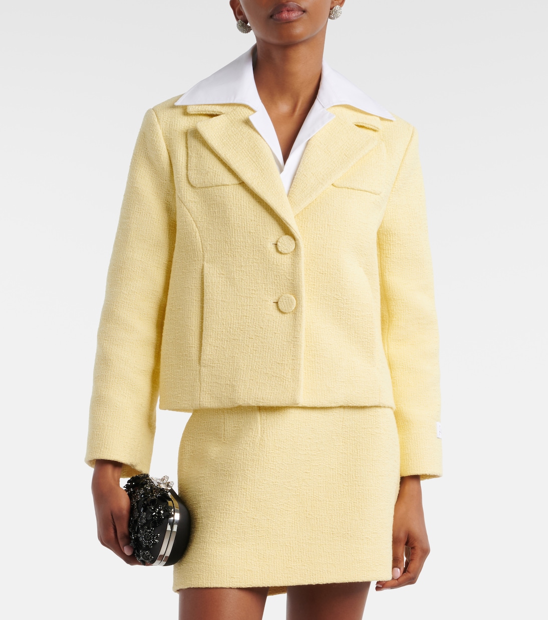 Cropped-Jacke aus Baumwolle | Patou