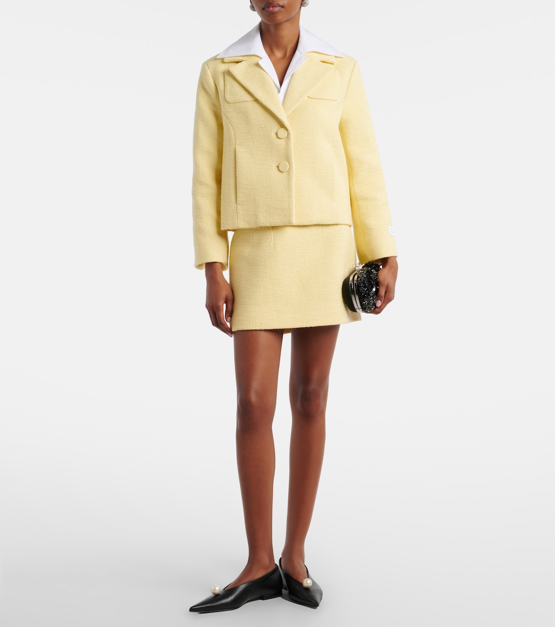 Cropped-Jacke aus Baumwolle | Patou