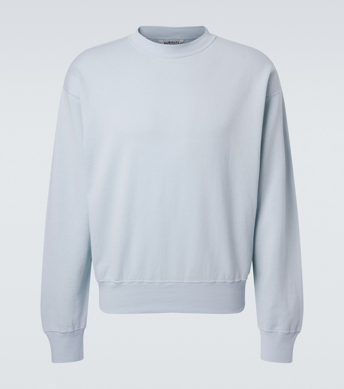 Cotton, wool and silk sweatshirt | Auralee