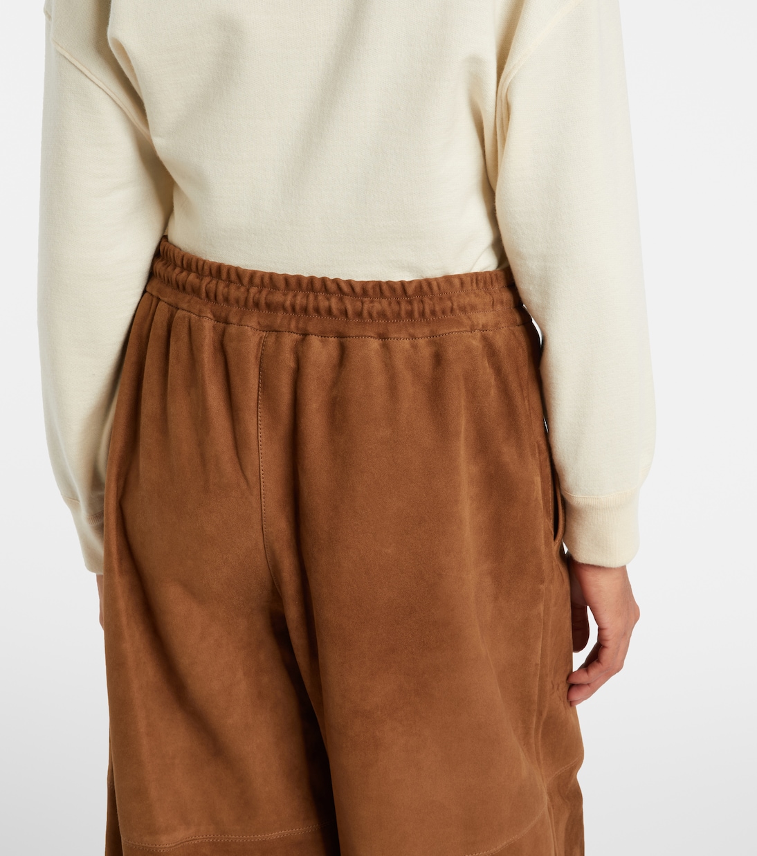 Suede culottes | Yves Salomon