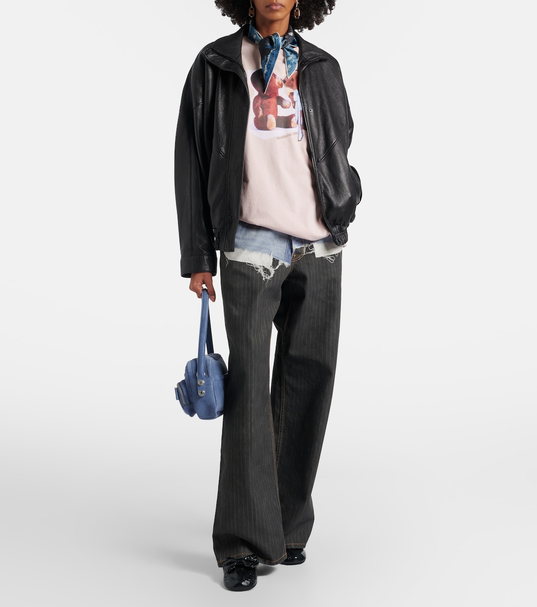 Camero Party suede shoulder bag | Acne Studios