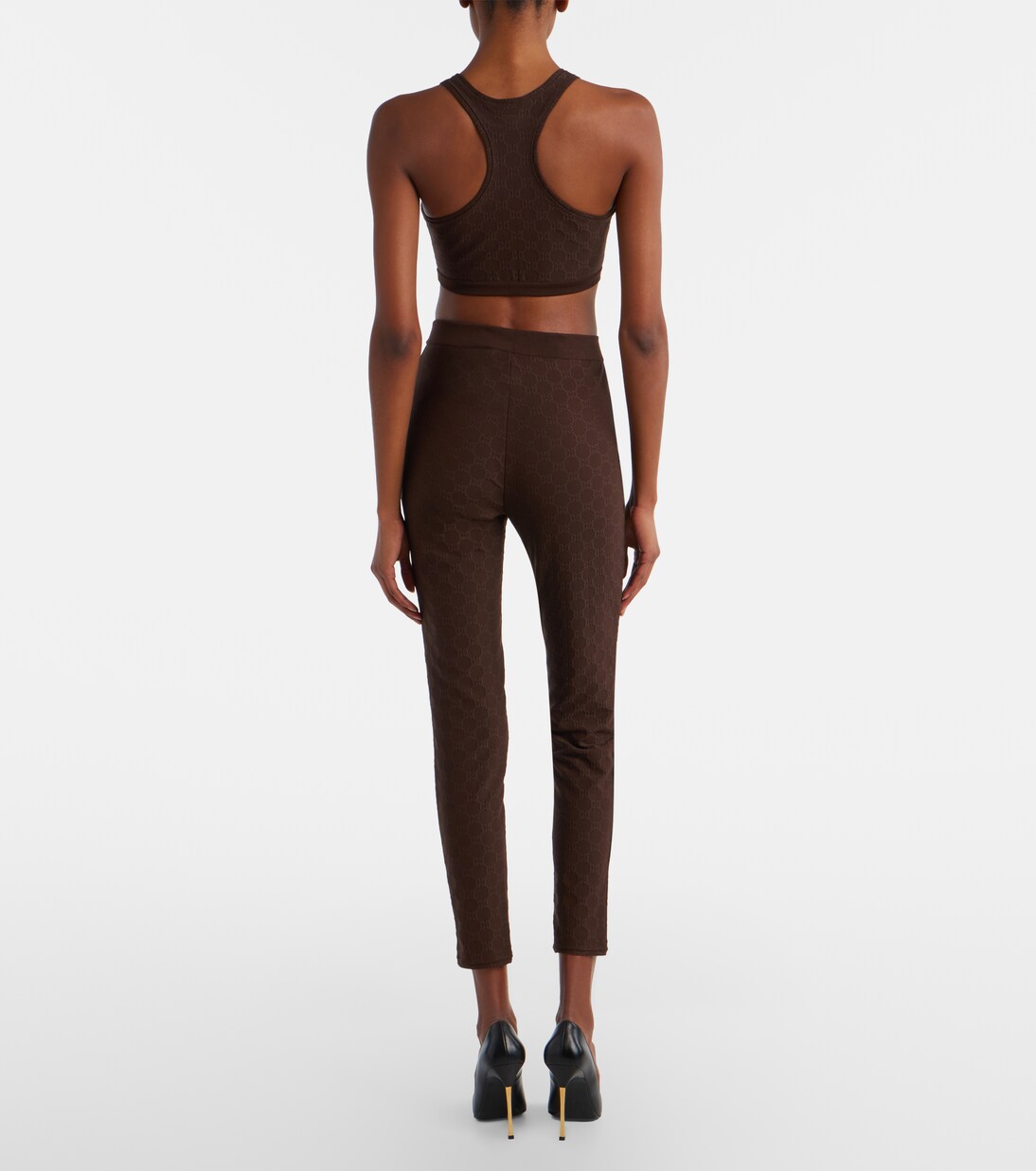 Leggings de jacquard de jersey con GG | Gucci