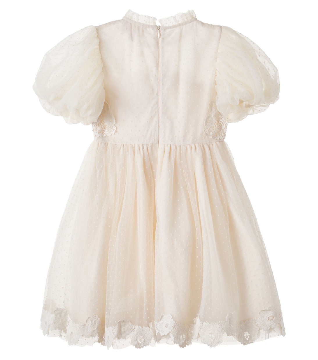 Lace-trimmed tulle dress | Petite Amalie  