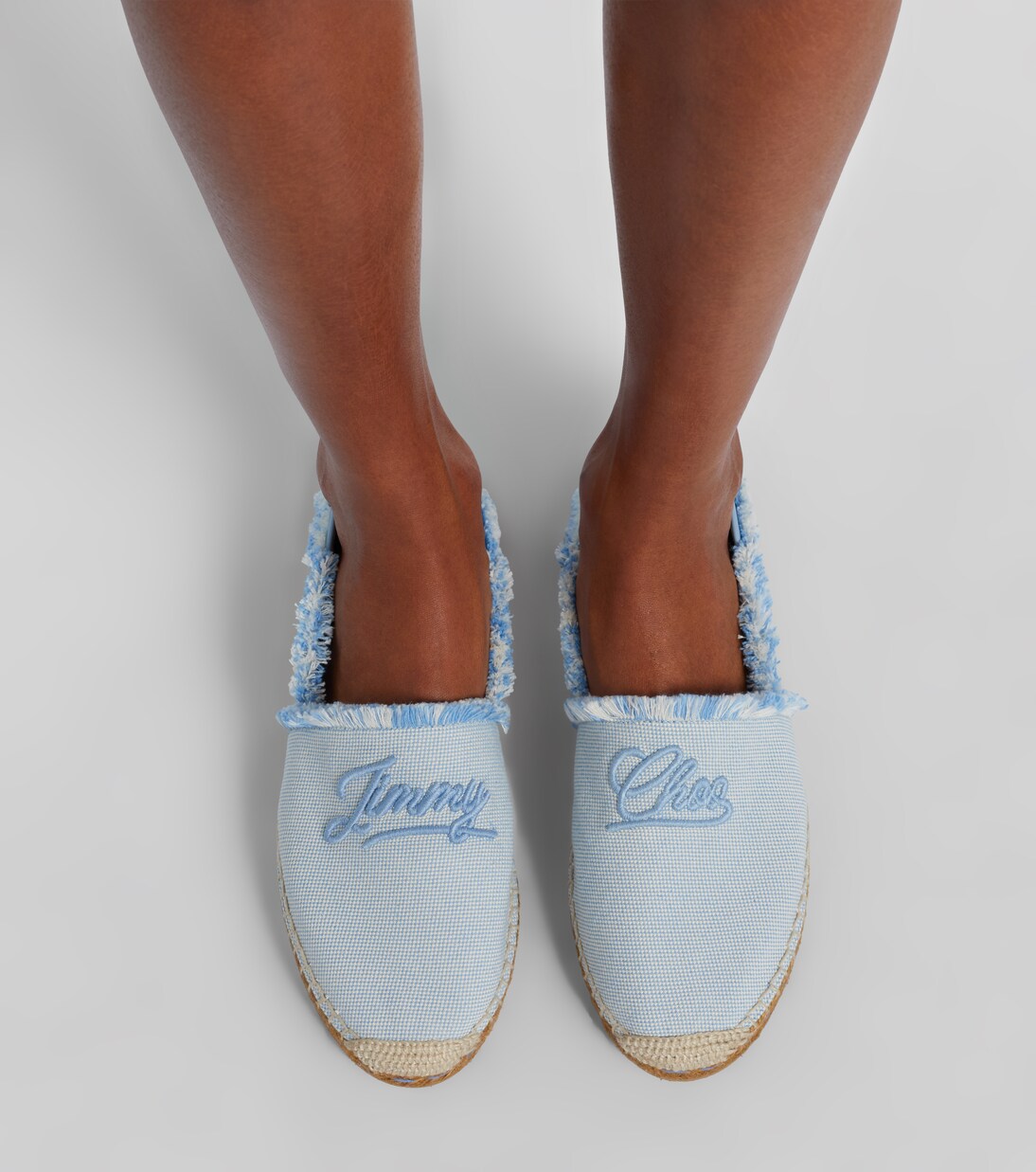 Espadrilles Avi en toile brodée | Jimmy Choo