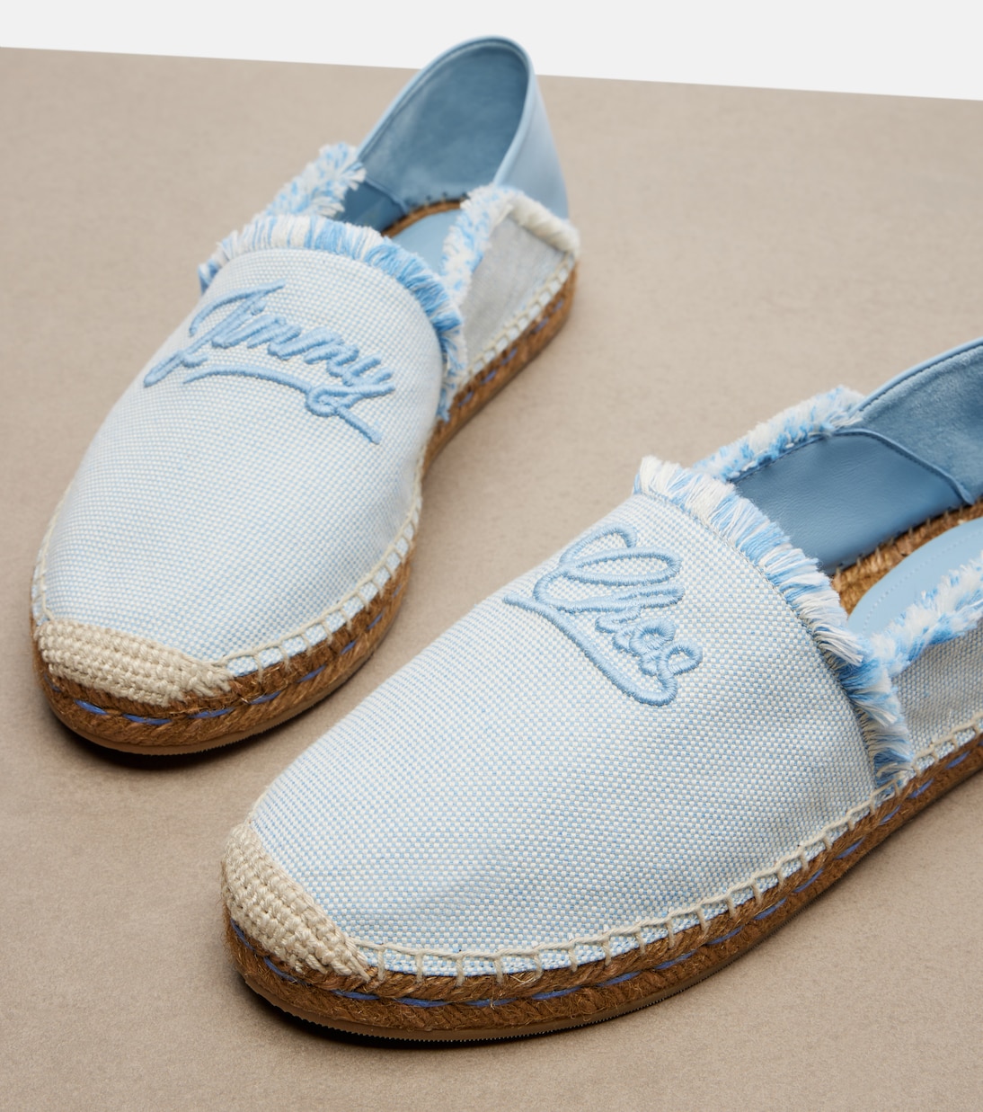 Espadrilles Avi en toile brodée | Jimmy Choo