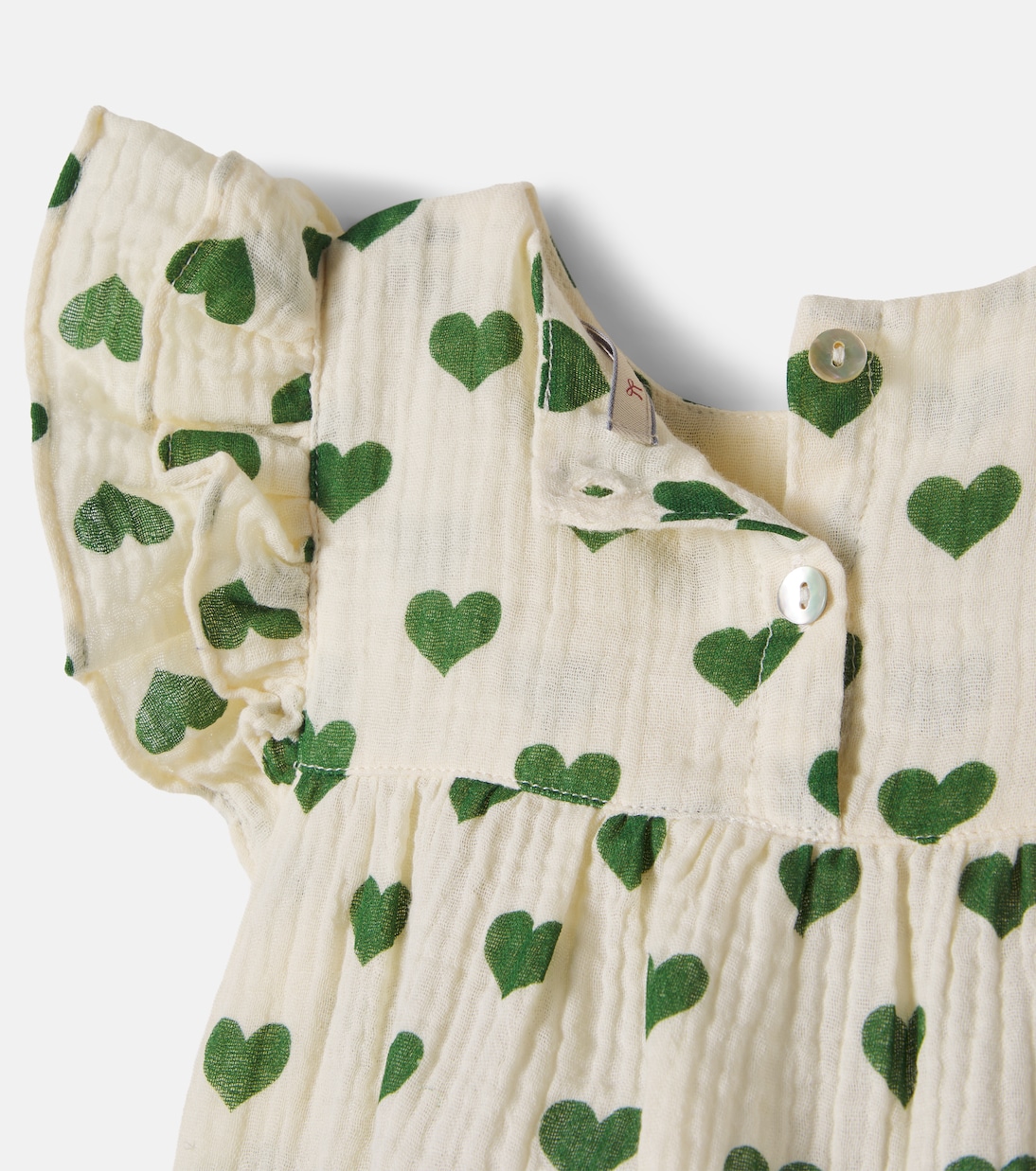 Baby Coco printed cotton muslin bodysuit | Konges Sløjd