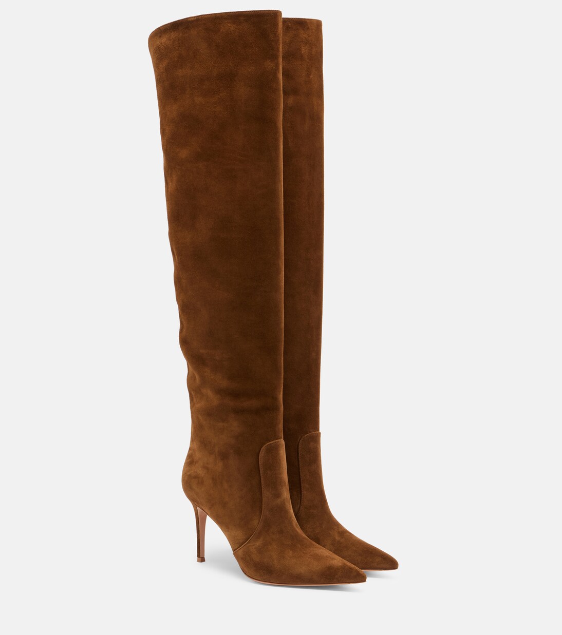 Hansen suede knee-high boots | Gianvito Rossi
