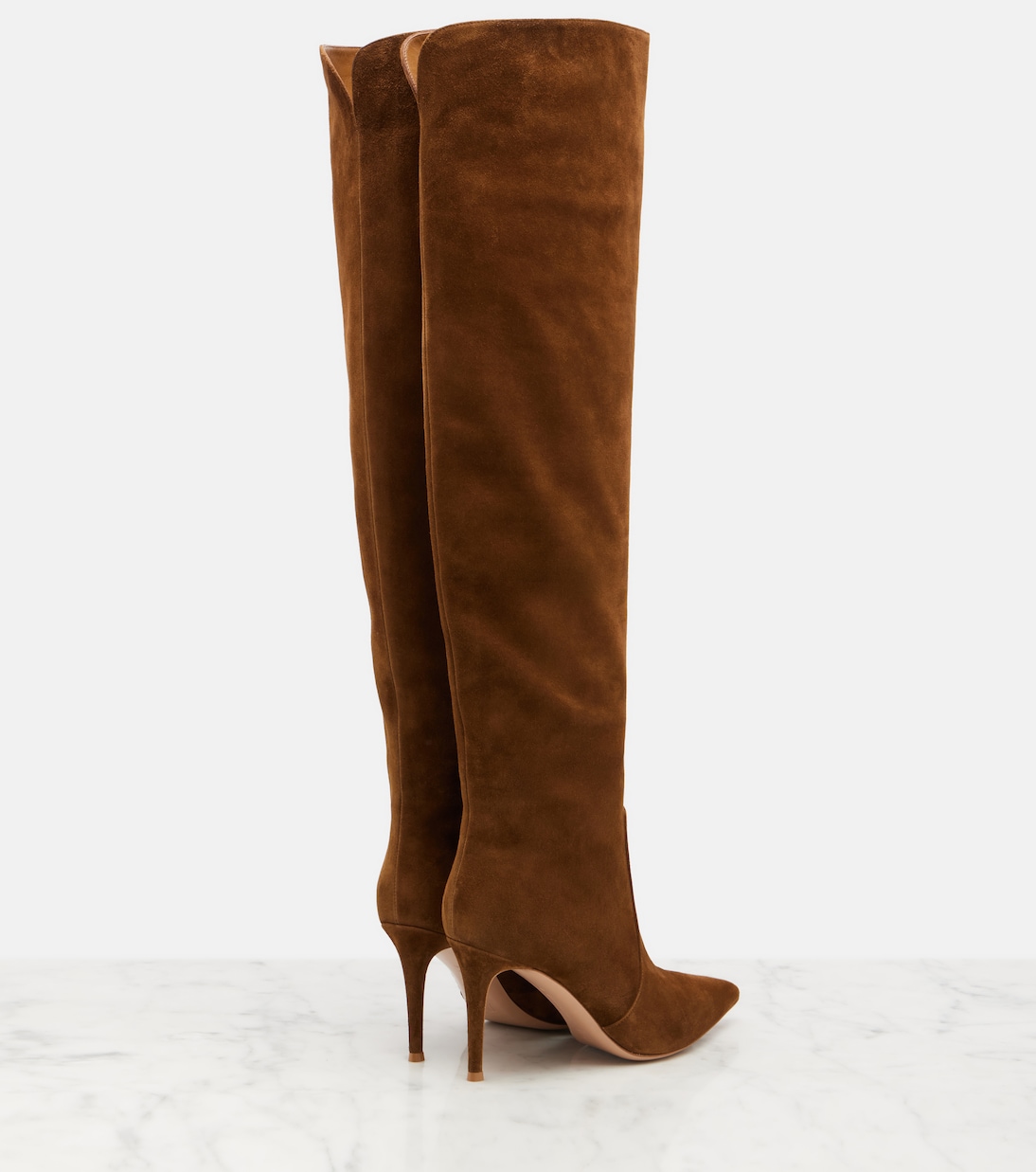 Hansen suede knee-high boots | Gianvito Rossi