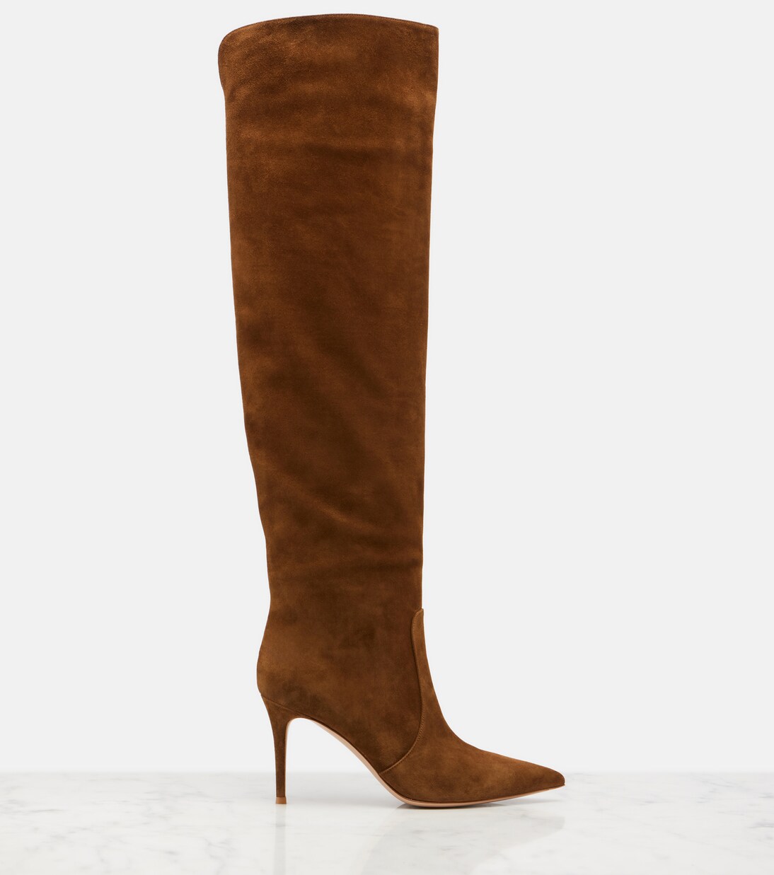 Hansen suede knee-high boots | Gianvito Rossi