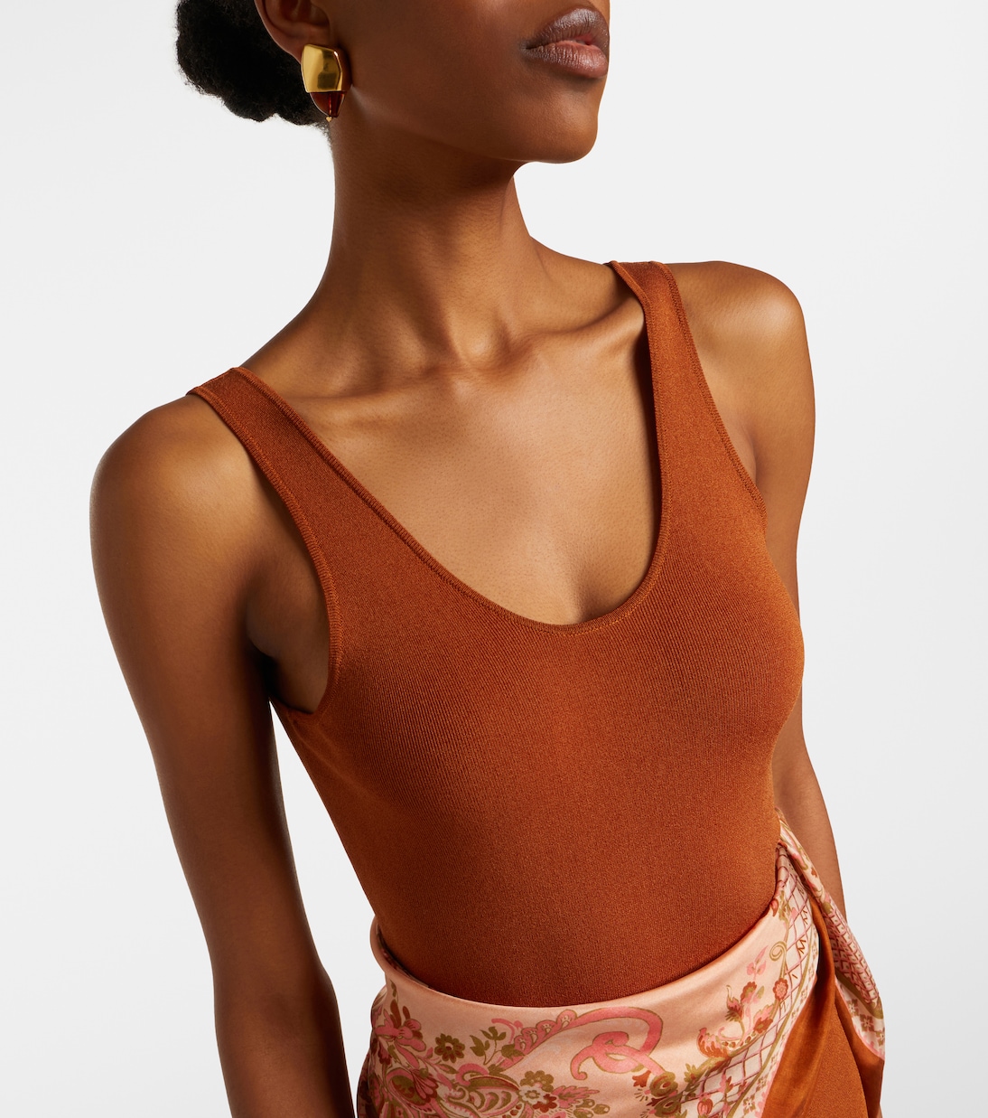 Vestido largo Aster con seda | Zimmermann