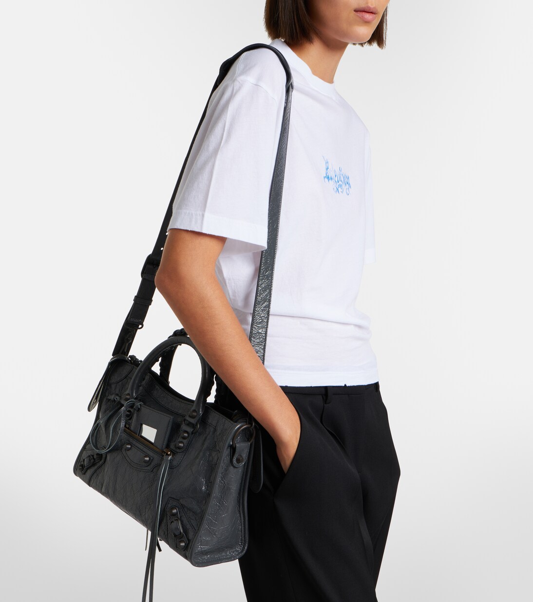 Le City leather tote bag | Balenciaga