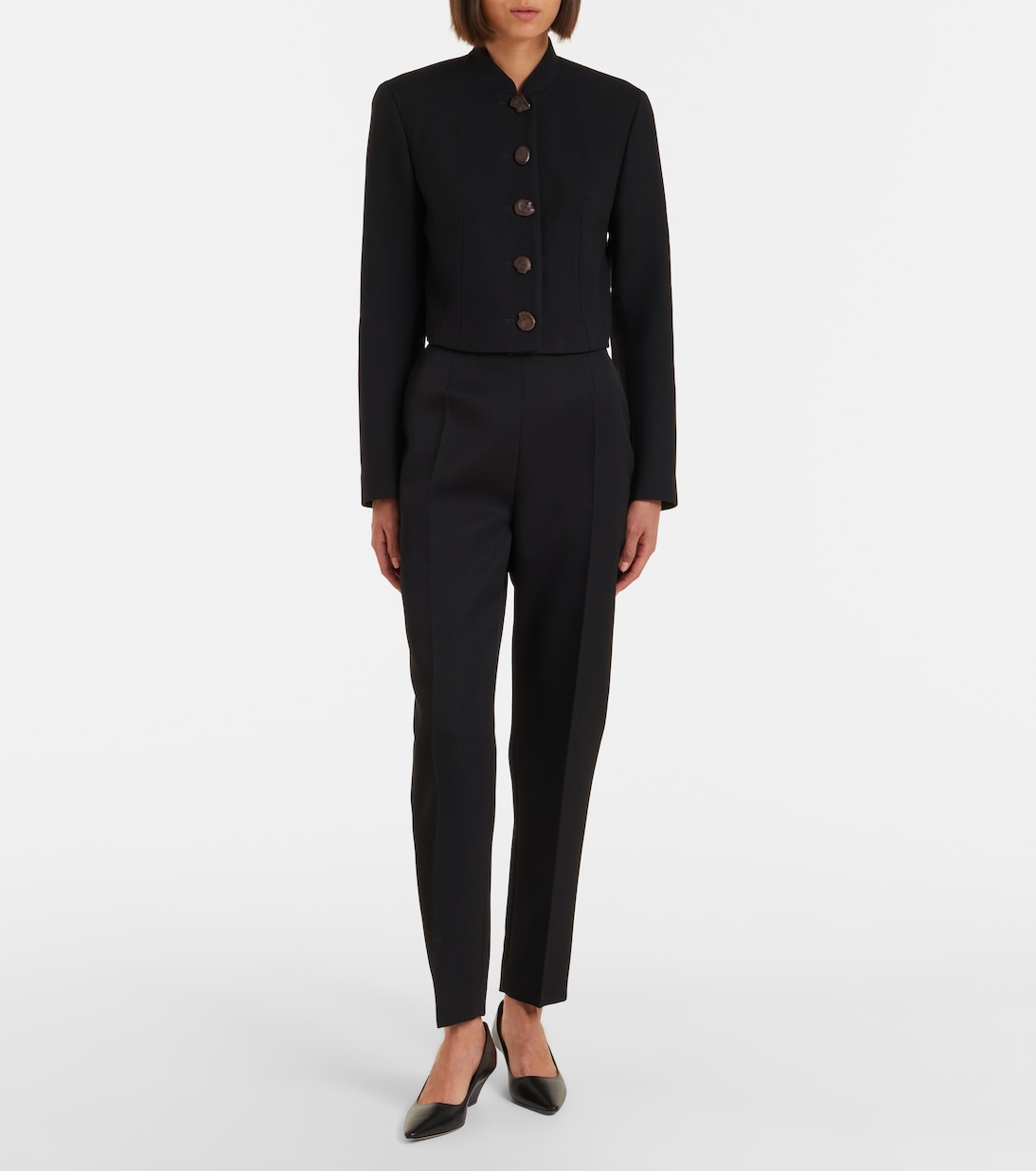 Eranza wool straight pants | The Row