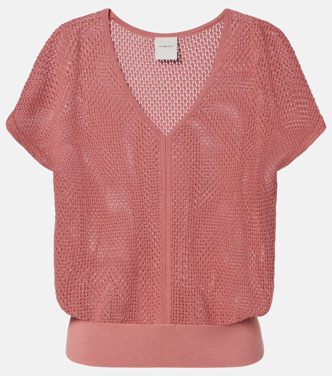 Ashford open-knit cotton top | Varley