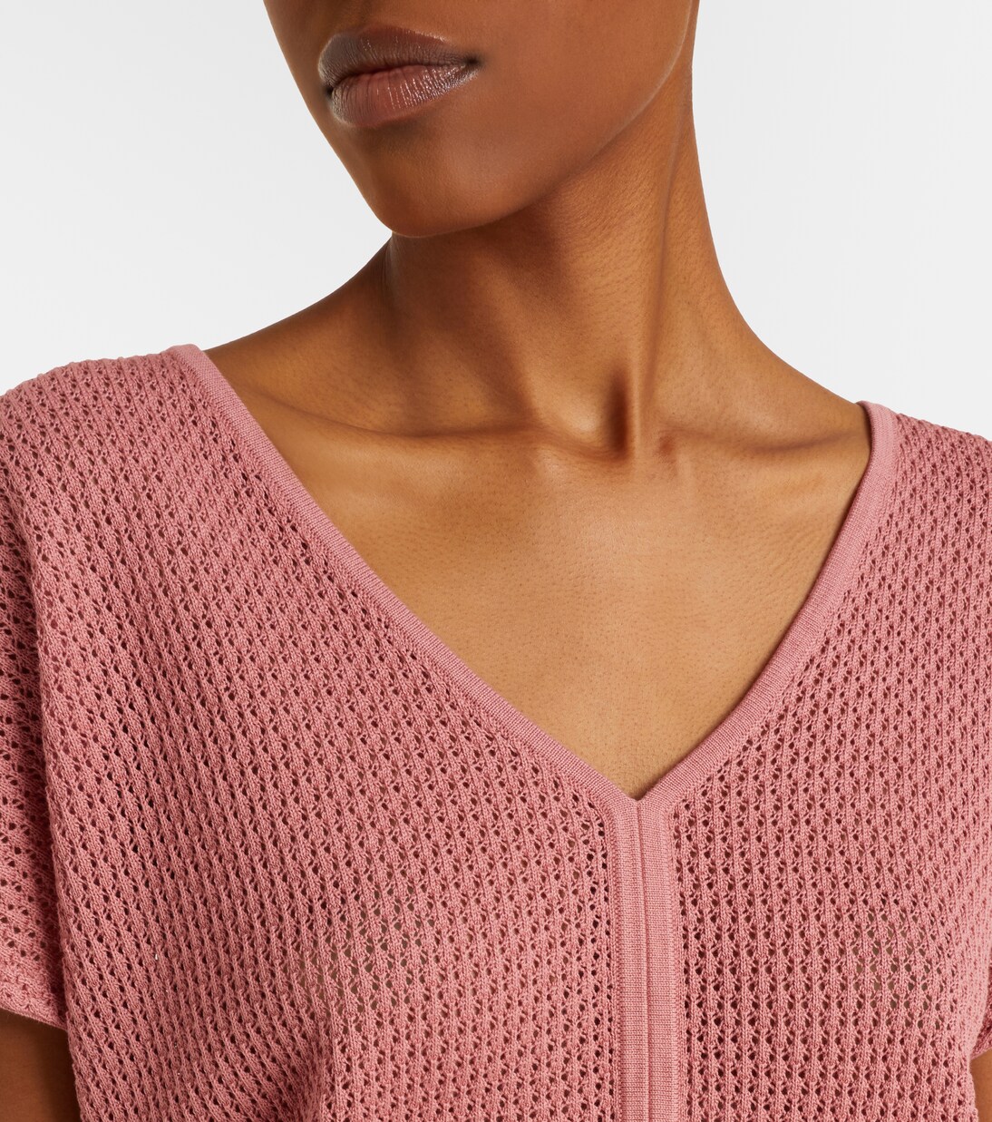 Ashford open-knit cotton top | Varley