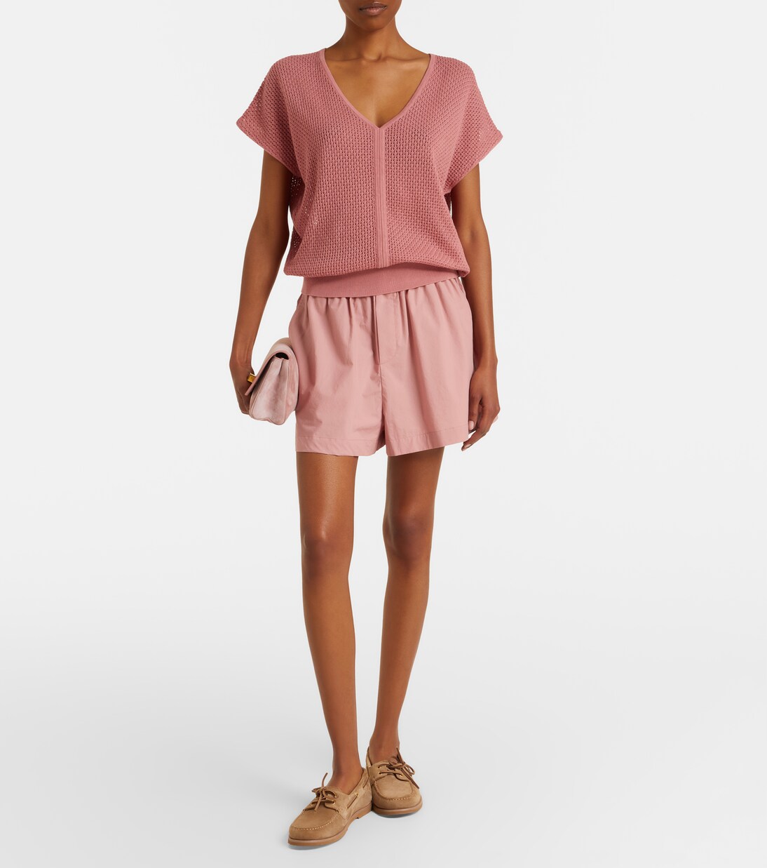 Ashford open-knit cotton top | Varley
