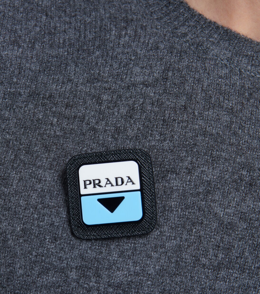 Patch mit Leder | Prada