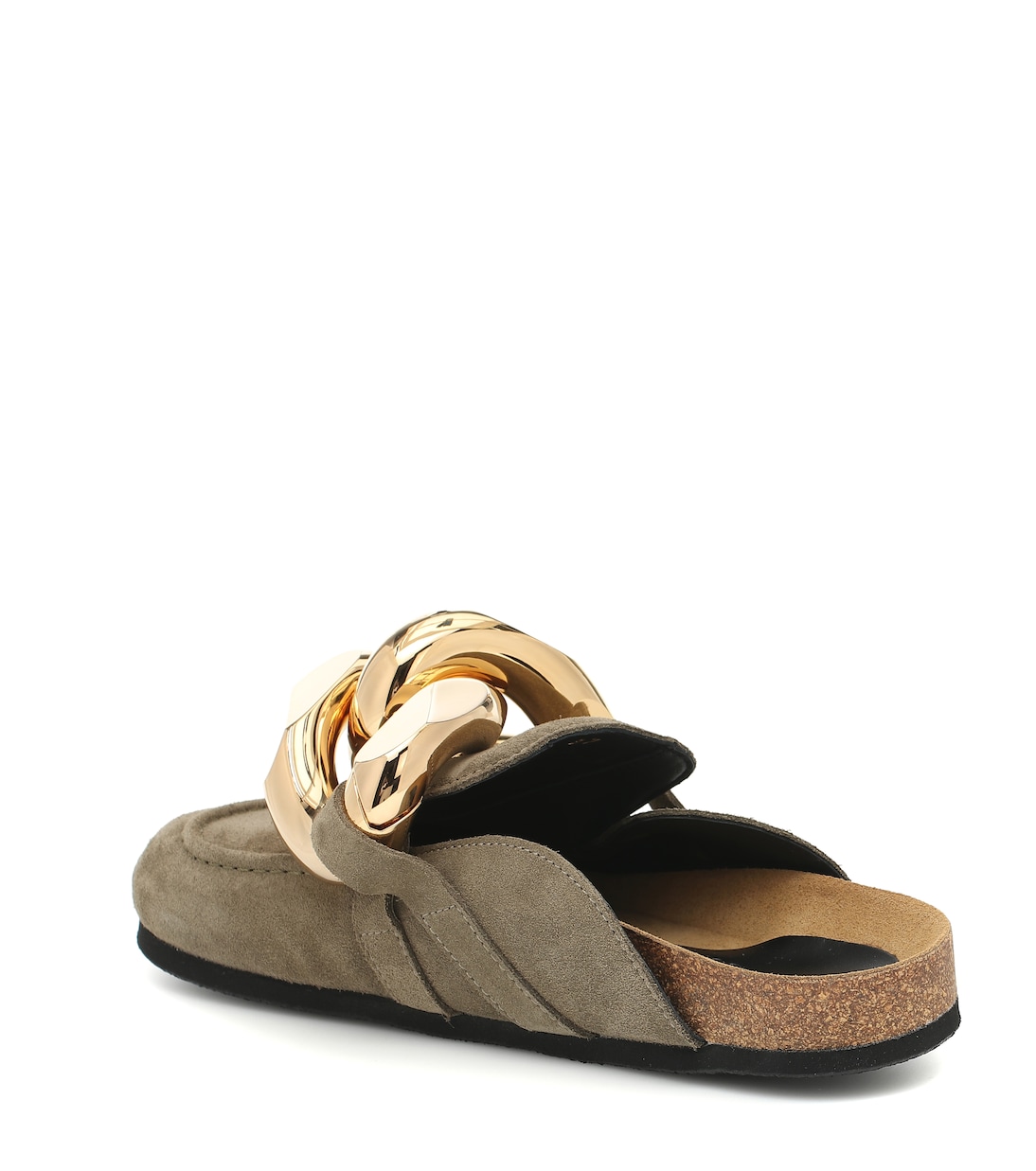 Embellished suede slippers | JW Anderson