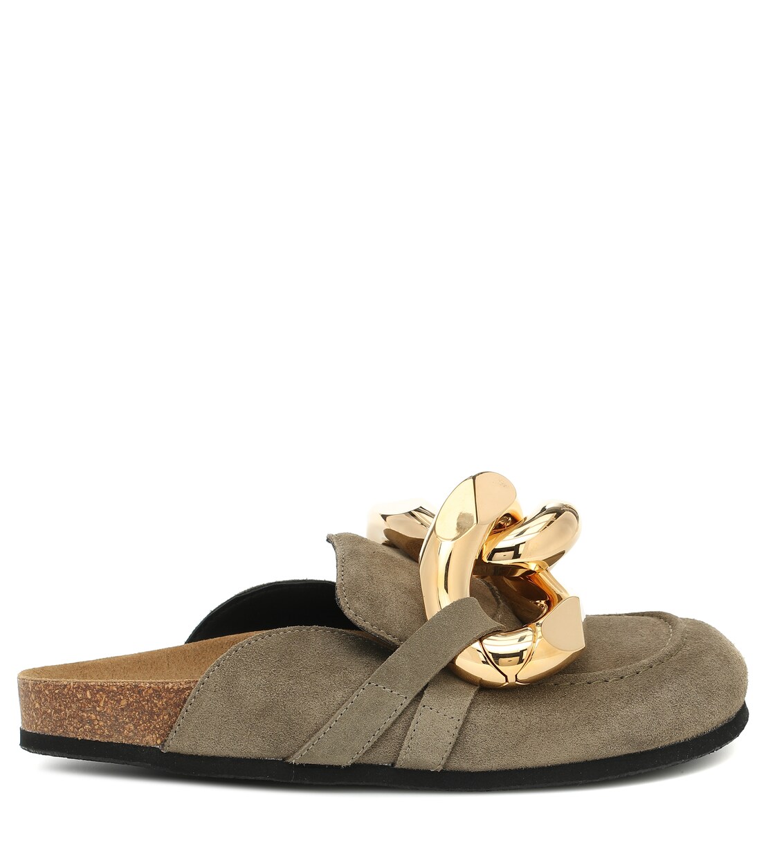 Embellished suede slippers | JW Anderson