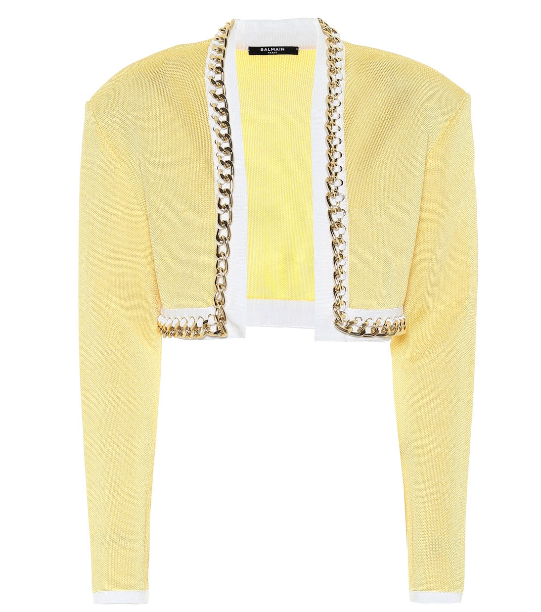 Cropped-Jacke aus Strick | Balmain