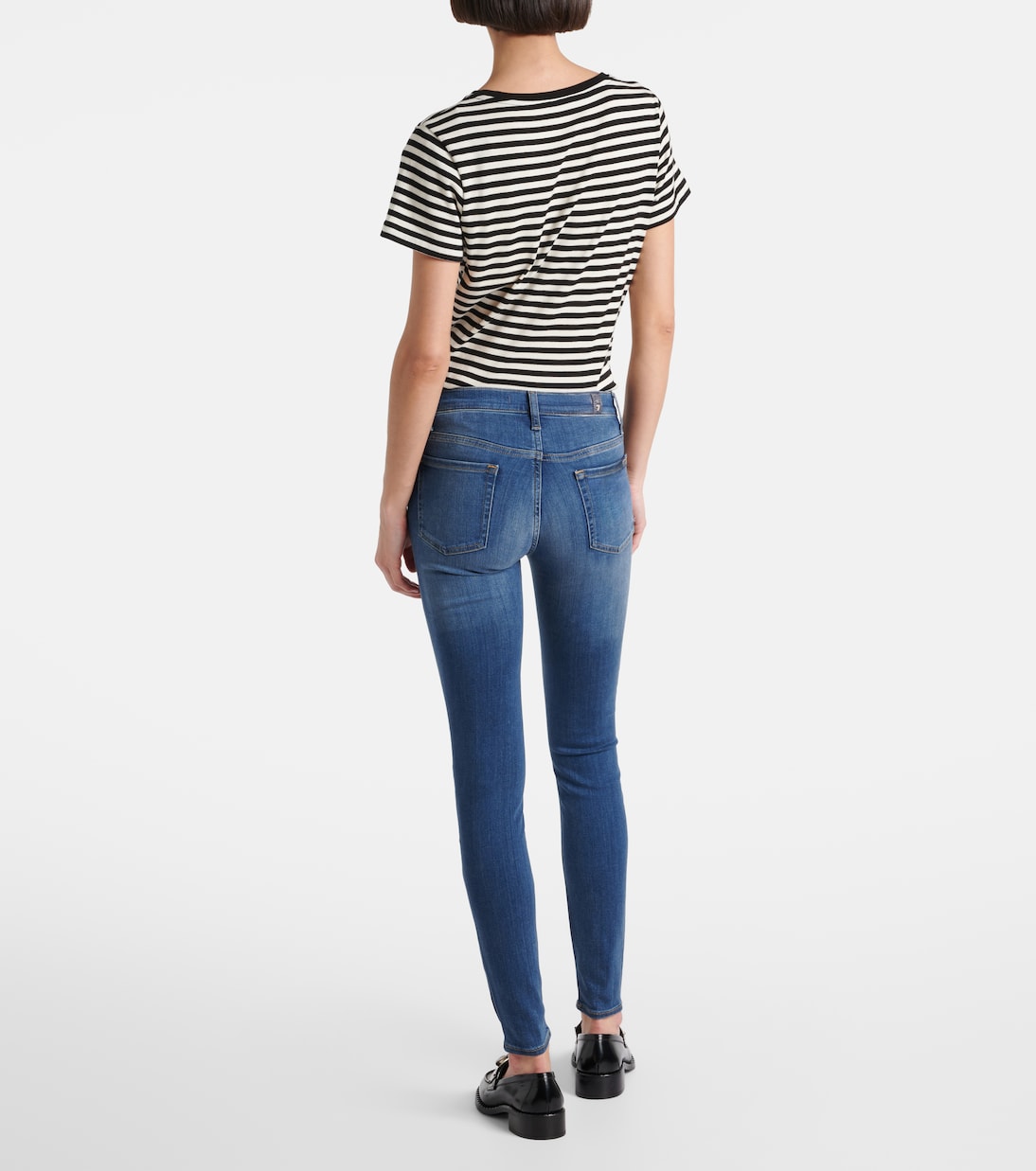 High-Rise Jeans The Skinny | 7 For All Mankind