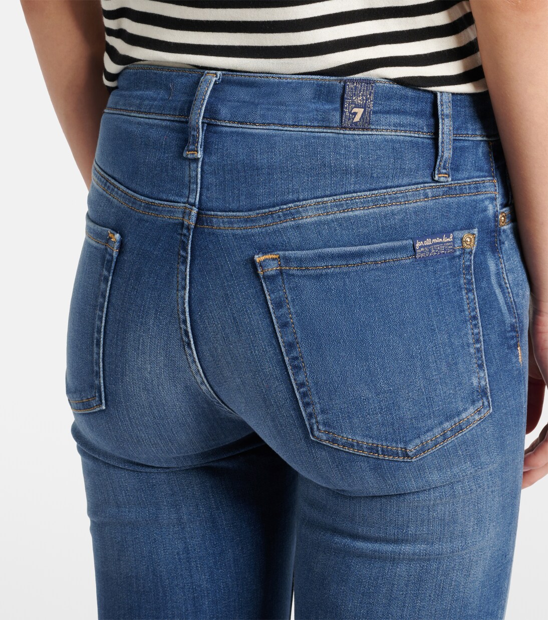 High-Rise Jeans The Skinny | 7 For All Mankind