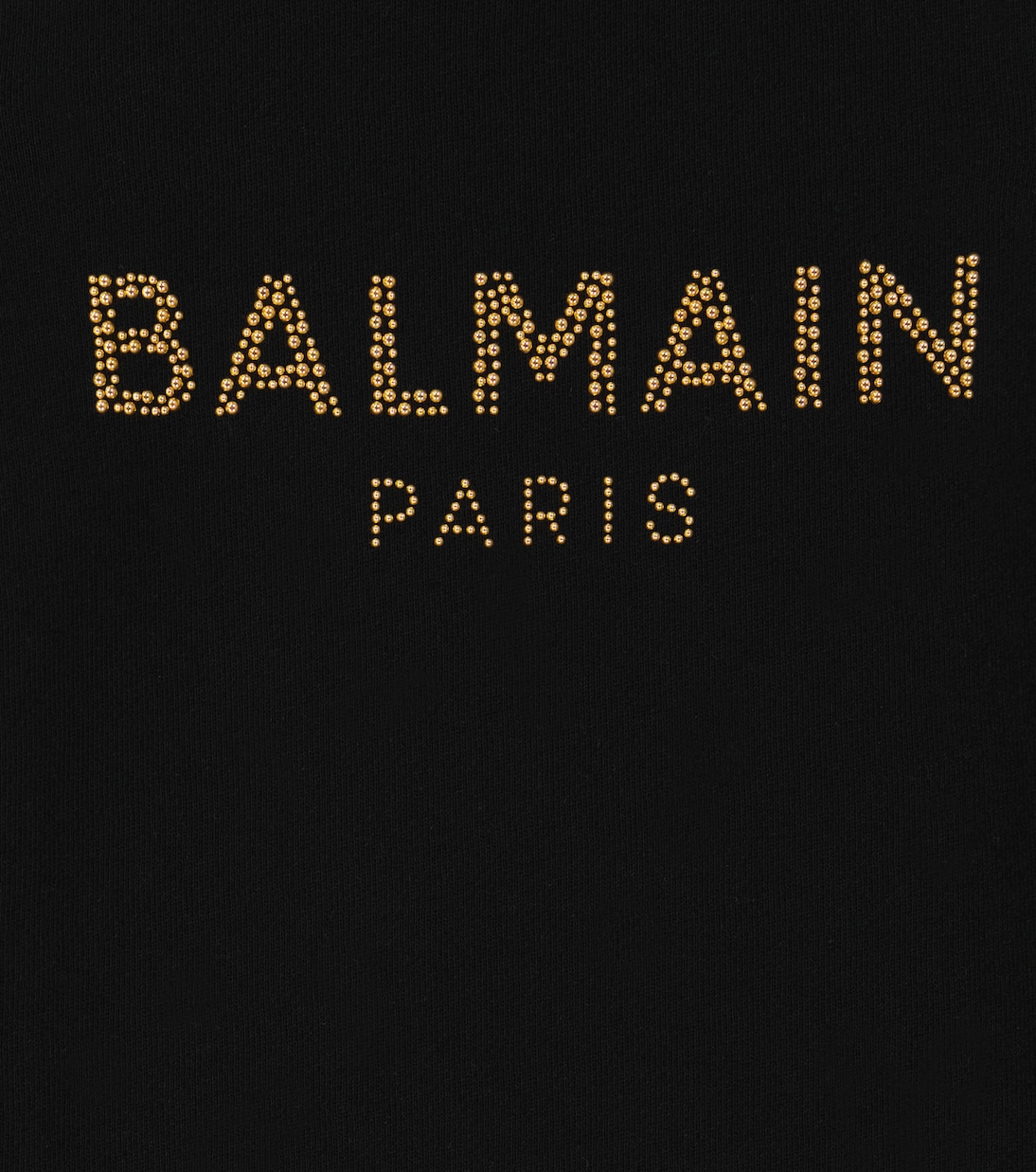 Robe sweat-shirt en coton | Balmain Kids