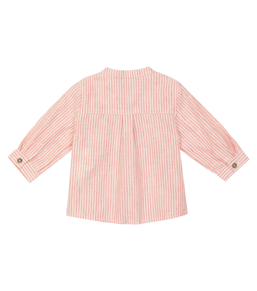 Baby - Camicia in cotone e lino a righe | Tartine et Chocolat