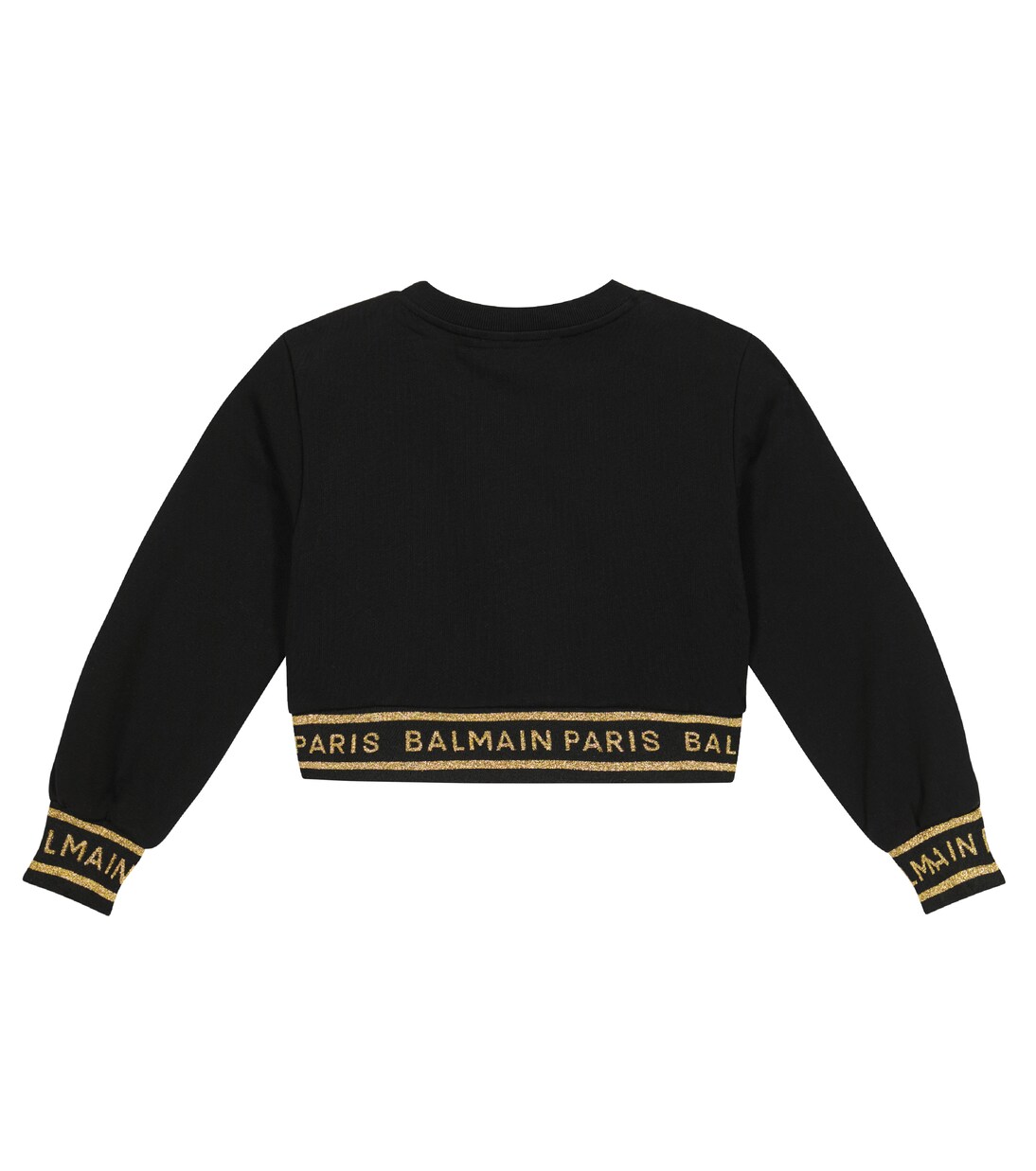 Sweat-shirt en coton à logo | Balmain Kids